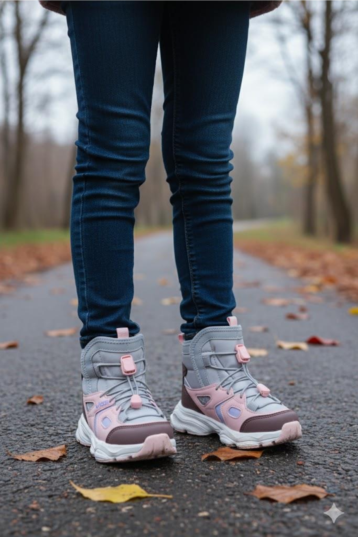 943.P25K.502 Tog Gümüş Hafif Rahat Kız Çocuk Bot - Görsel 4