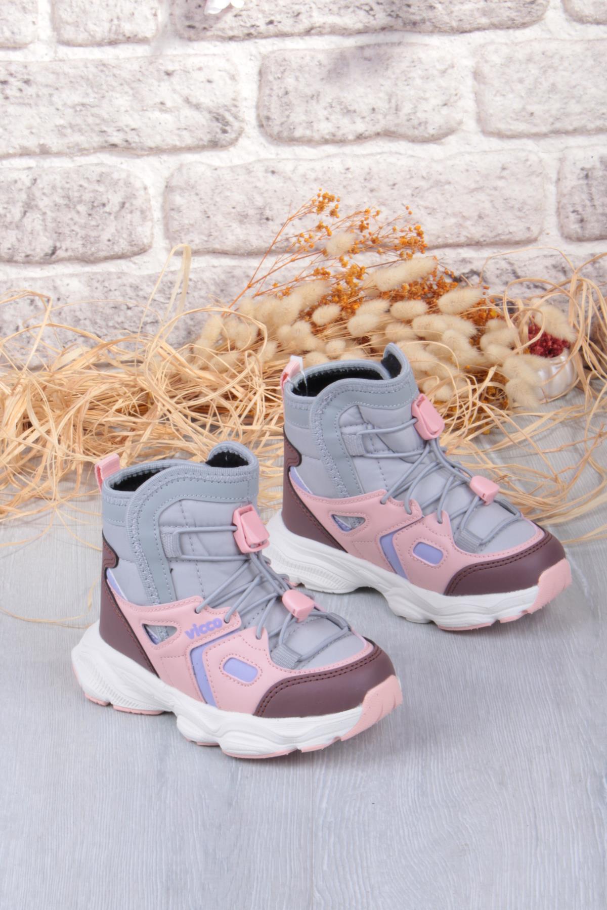 943.P25K.502 Tog Gümüş Hafif Rahat Kız Çocuk Bot - Görsel 6