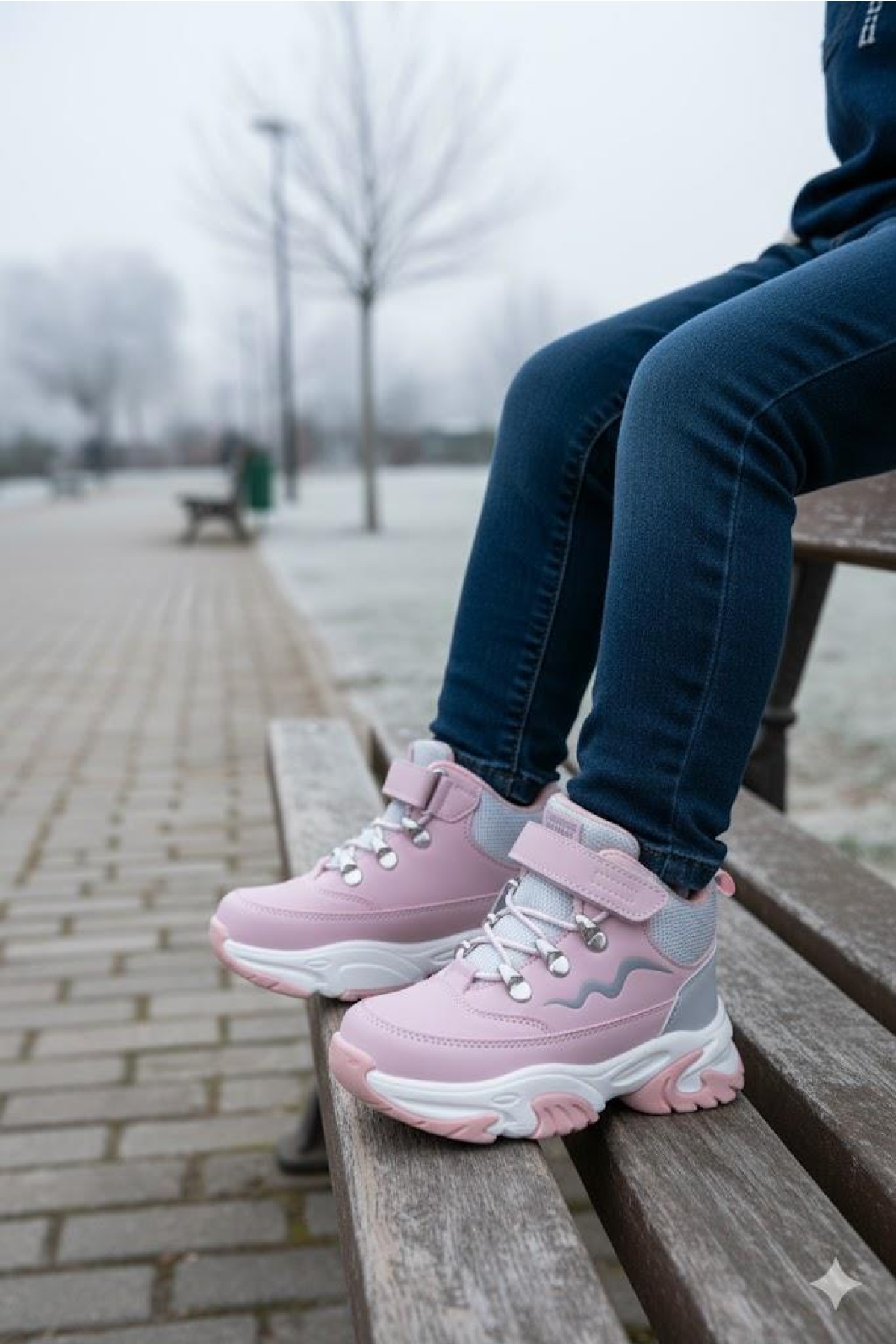 Evil Cool Anatomik Sıcak Astar Kaymaz Taban Kız Çocuk Bot - Görsel 2