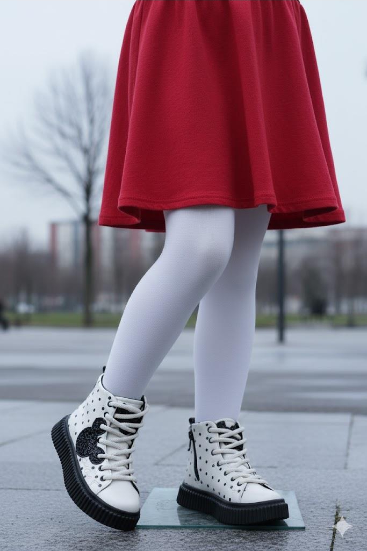 Aisha Cool Anatomik Sıcak Astar Kaymaz Taban Kız Çocuk Bot - Görsel 2