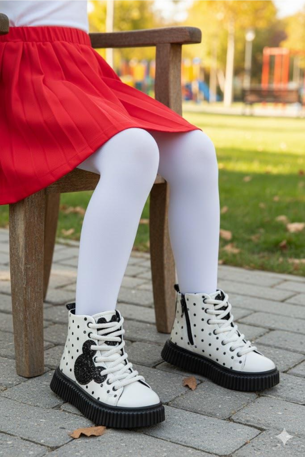 Aisha Cool Anatomik Sıcak Astar Kaymaz Taban Kız Çocuk Bot - Görsel 4