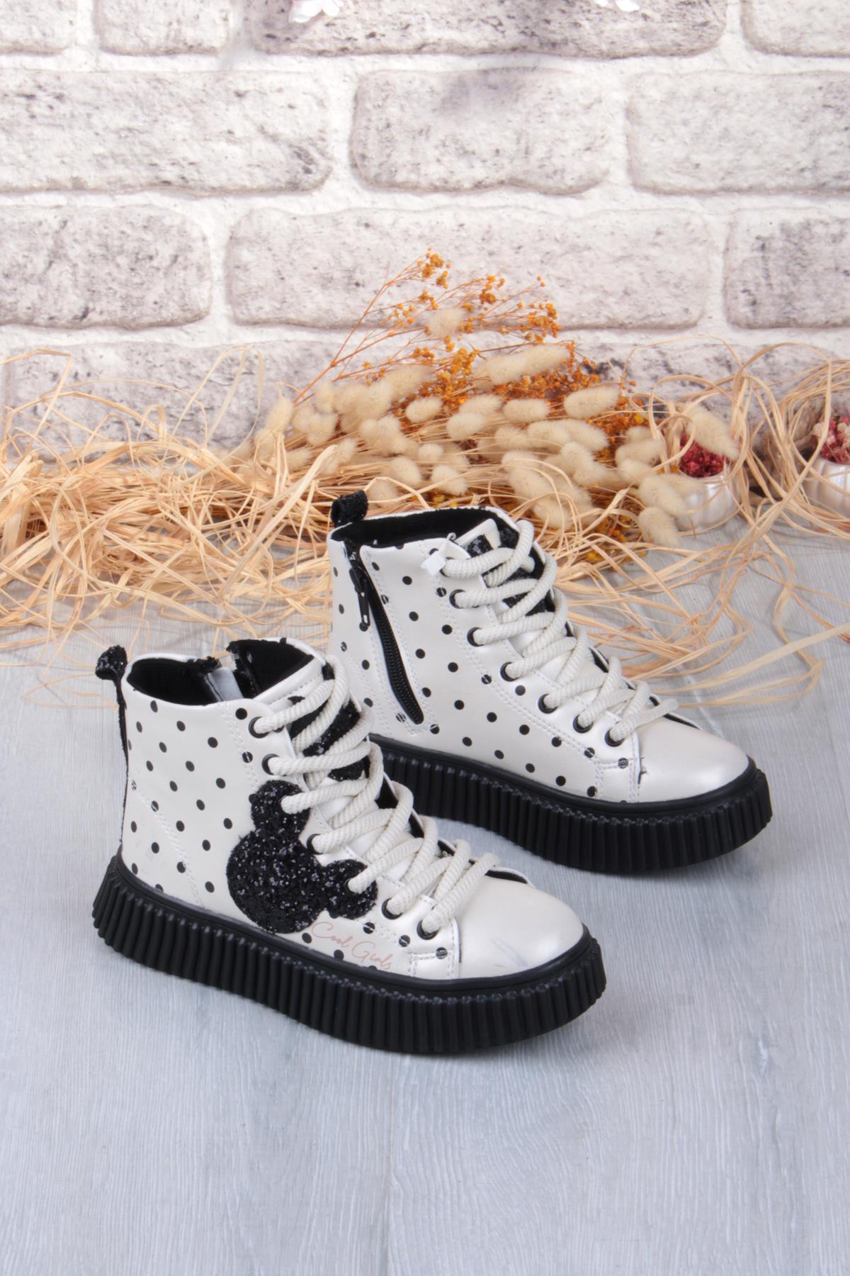 Aisha Cool Anatomik Sıcak Astar Kaymaz Taban Kız Çocuk Bot - Görsel 6