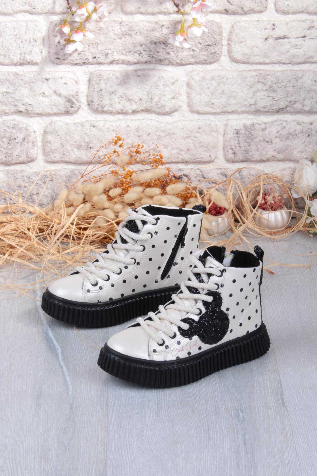 Aisha Cool Anatomik Sıcak Astar Kaymaz Taban Kız Çocuk Bot - Görsel 8