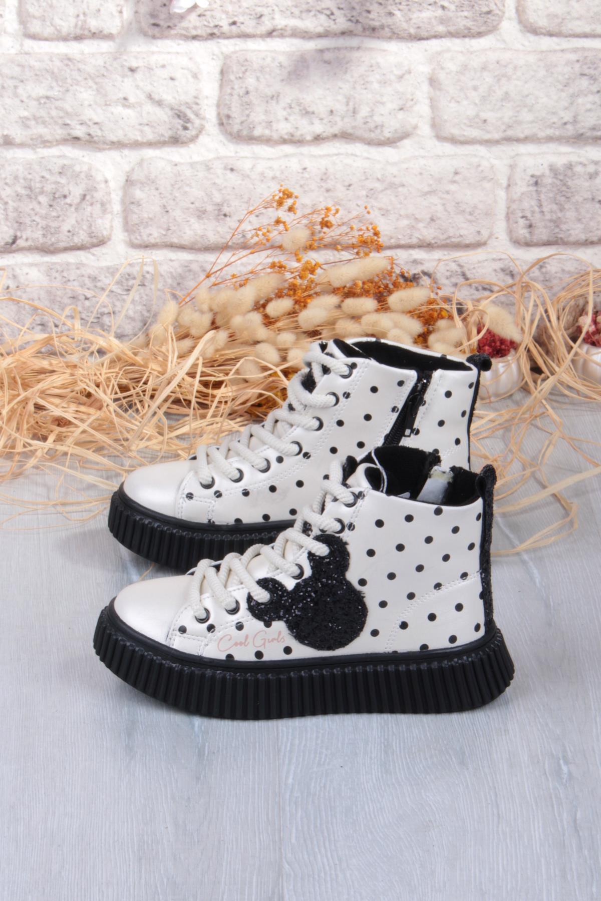 Aisha Cool Anatomik Sıcak Astar Kaymaz Taban Kız Çocuk Bot - Görsel 9