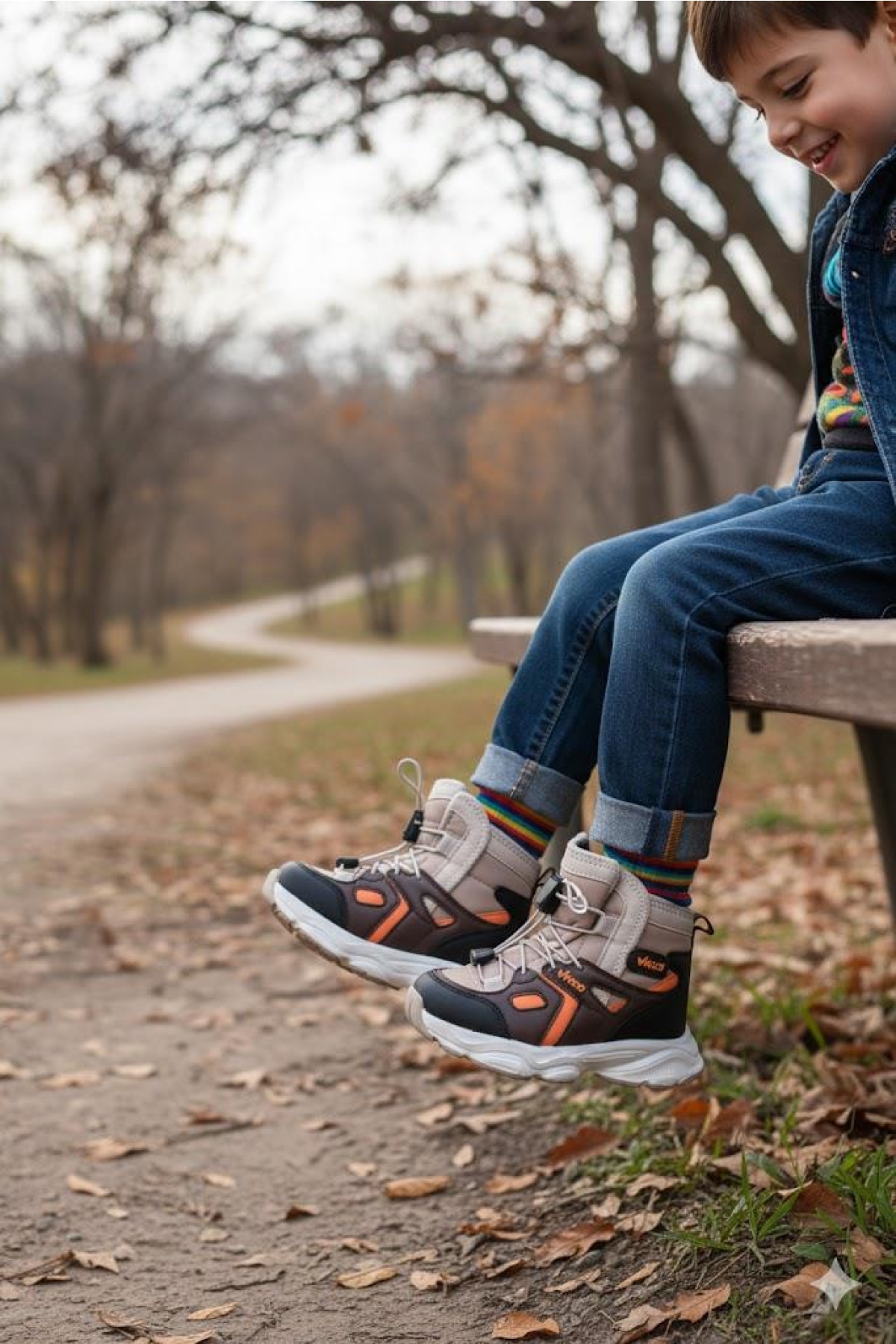 943.F25K.502 Tog Bej Hafif Rahat Erkek Çocuk Bot - Görsel 3