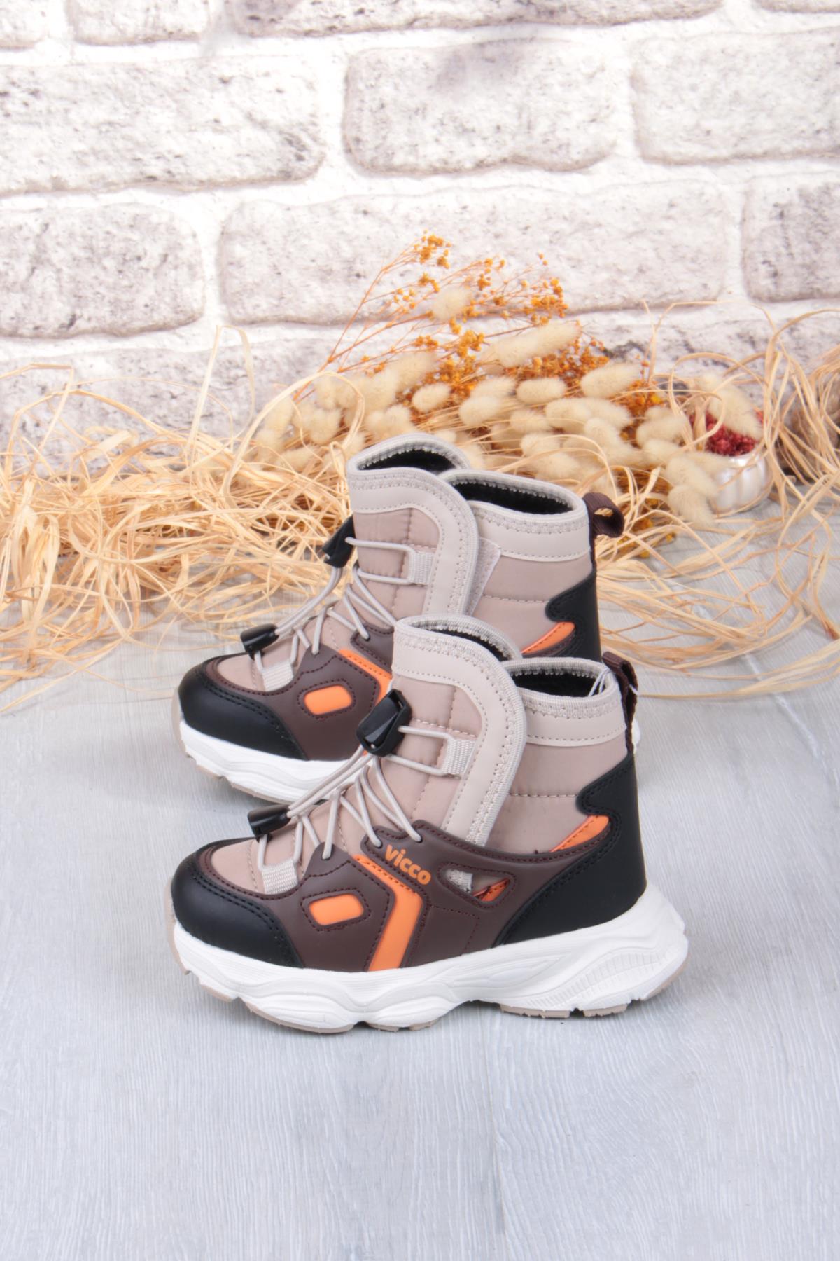 943.F25K.502 Tog Bej Hafif Rahat Erkek Çocuk Bot - Görsel 9