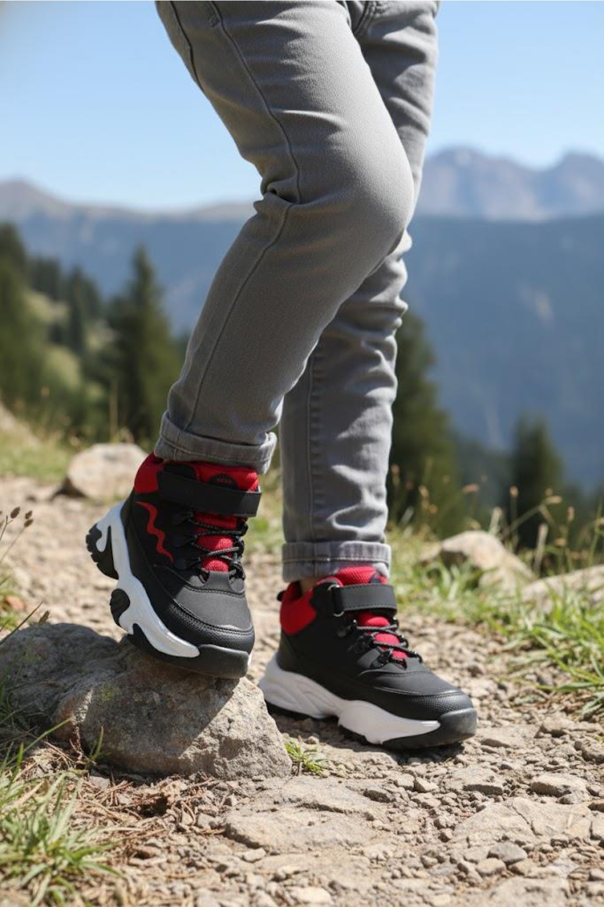 Evil Cool Anatomik Sıcak Astar Kaymaz Taban Erkek Çocuk Bot - Görsel 3