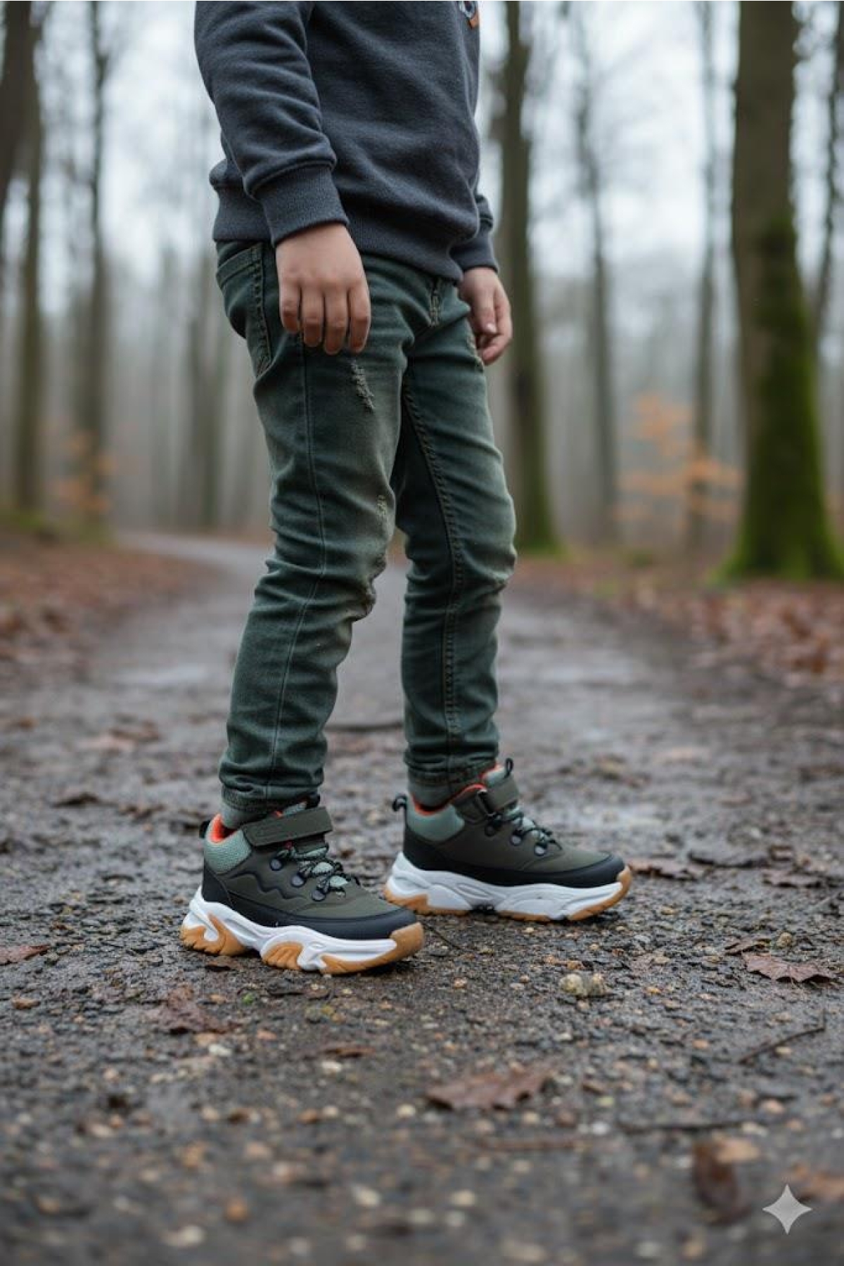 Evil Cool Anatomik Sıcak Astar Kaymaz Taban Erkek Çocuk Bot - Görsel 3