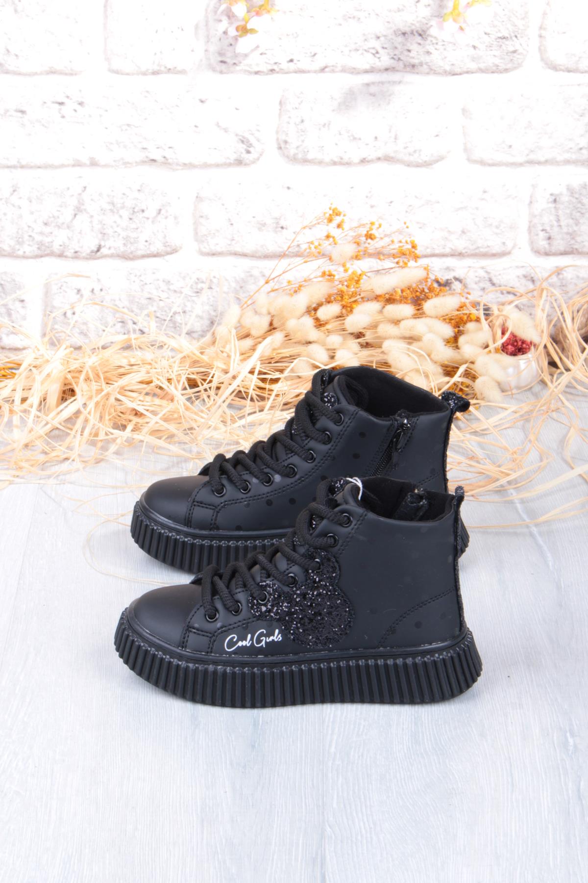 Aisha Cool Anatomik Sıcak Astar Kaymaz Taban Kız Çocuk Bot - Görsel 8