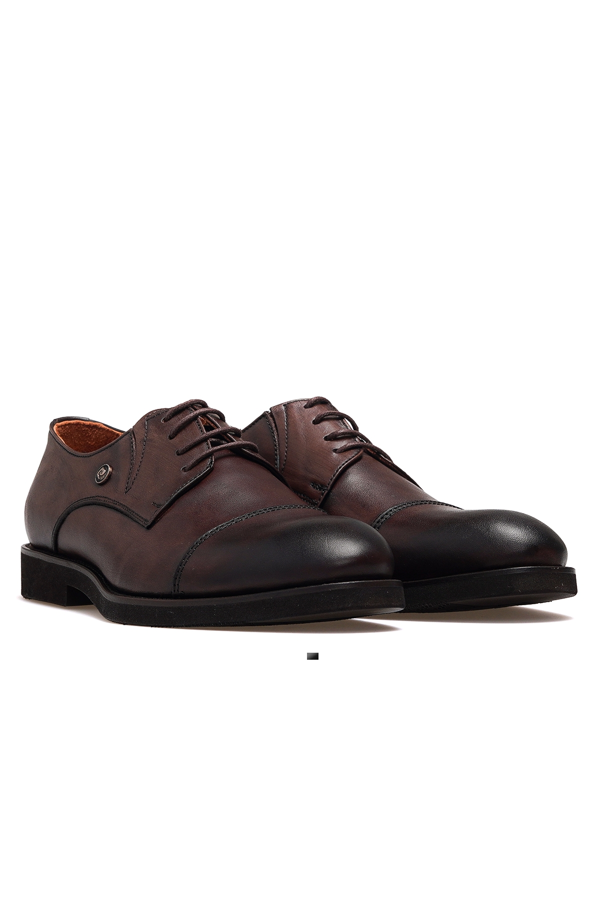 Erkek Deri Premiumi Klasik Günlük Ayakkabı 25k 1141009 M Kahve - Görsel 6
