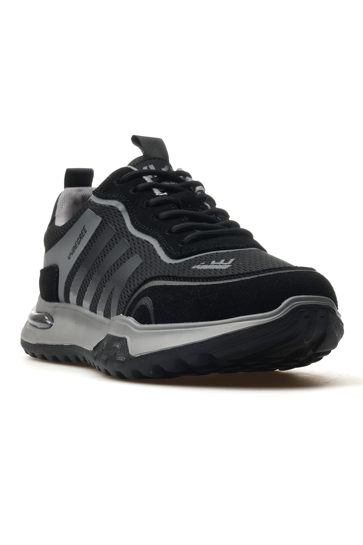 Erkek Hakiki Deri Günlük Sneaker Ayakkabı 25y Ykfm-19113 M Siyah - Görsel 5