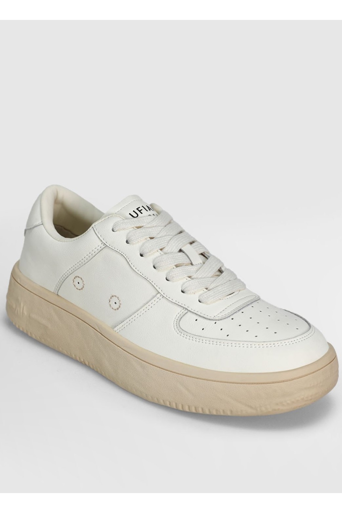 122230041 Natalı Deri Unisex Sneaker Ayakkabı - Görsel 2