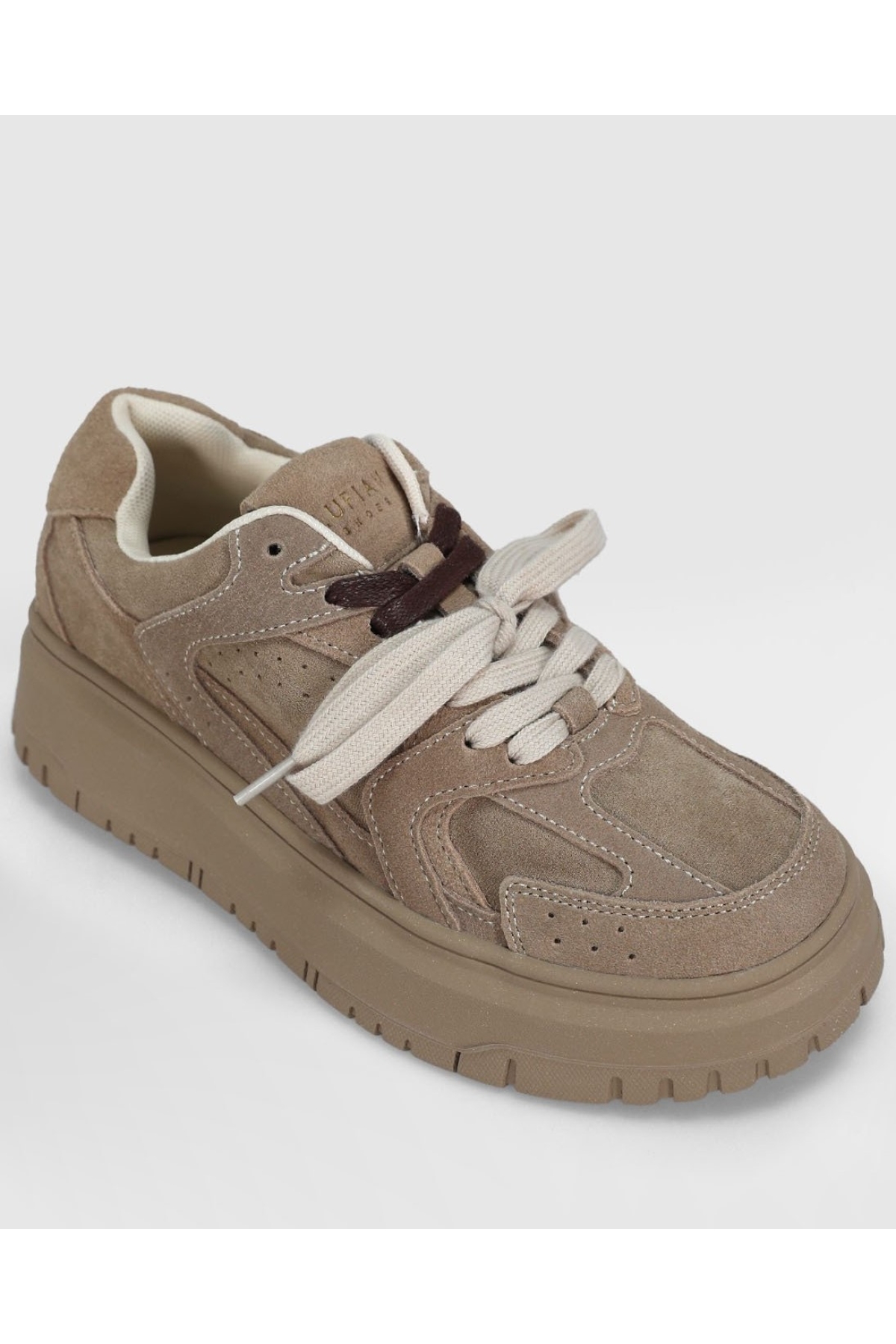 122230039 Kay Deri Unisex Sneaker Ayakkabı - Görsel 4