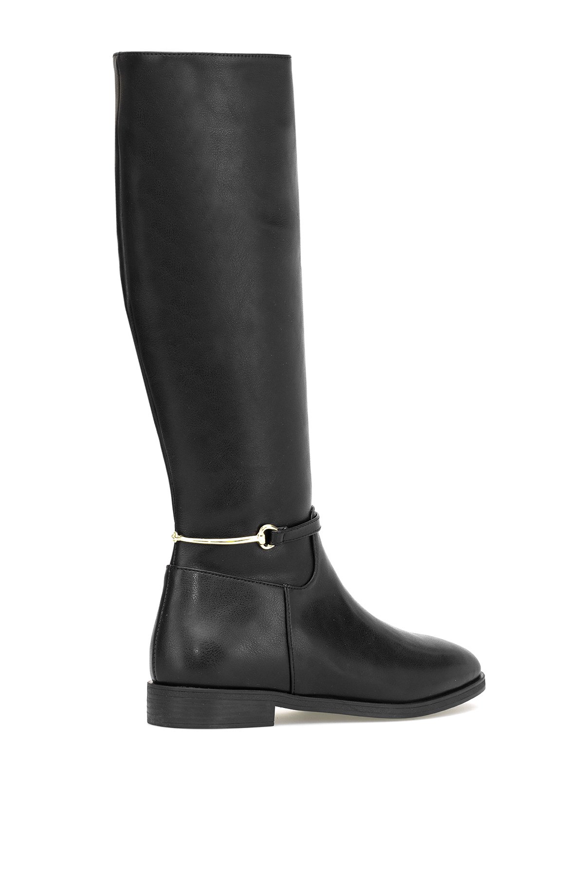 25BK41.105 Kadın Klasik Çizme Siyah - Görsel 5