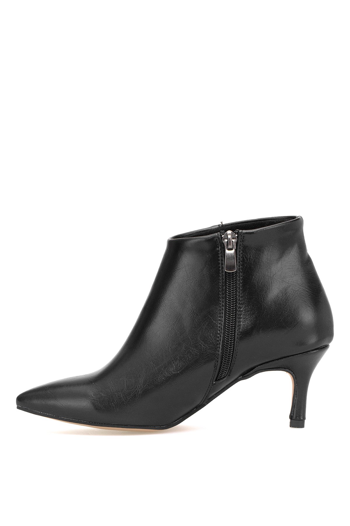 Elit Brk308C Kadın Topuklu Bot Siyah - Görsel 4