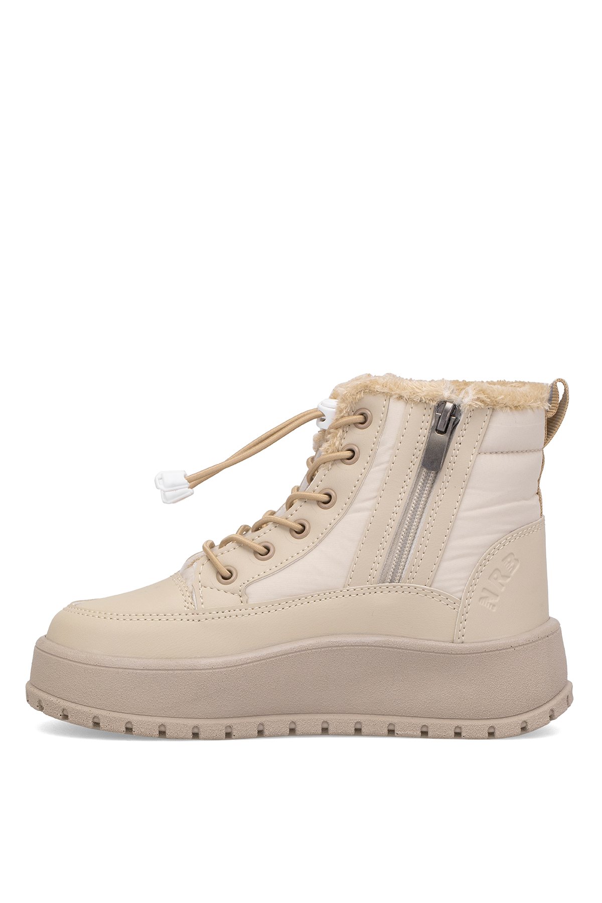 Elit ASNRT037 Kız Çocuk Düz Bot Bej - Görsel 4