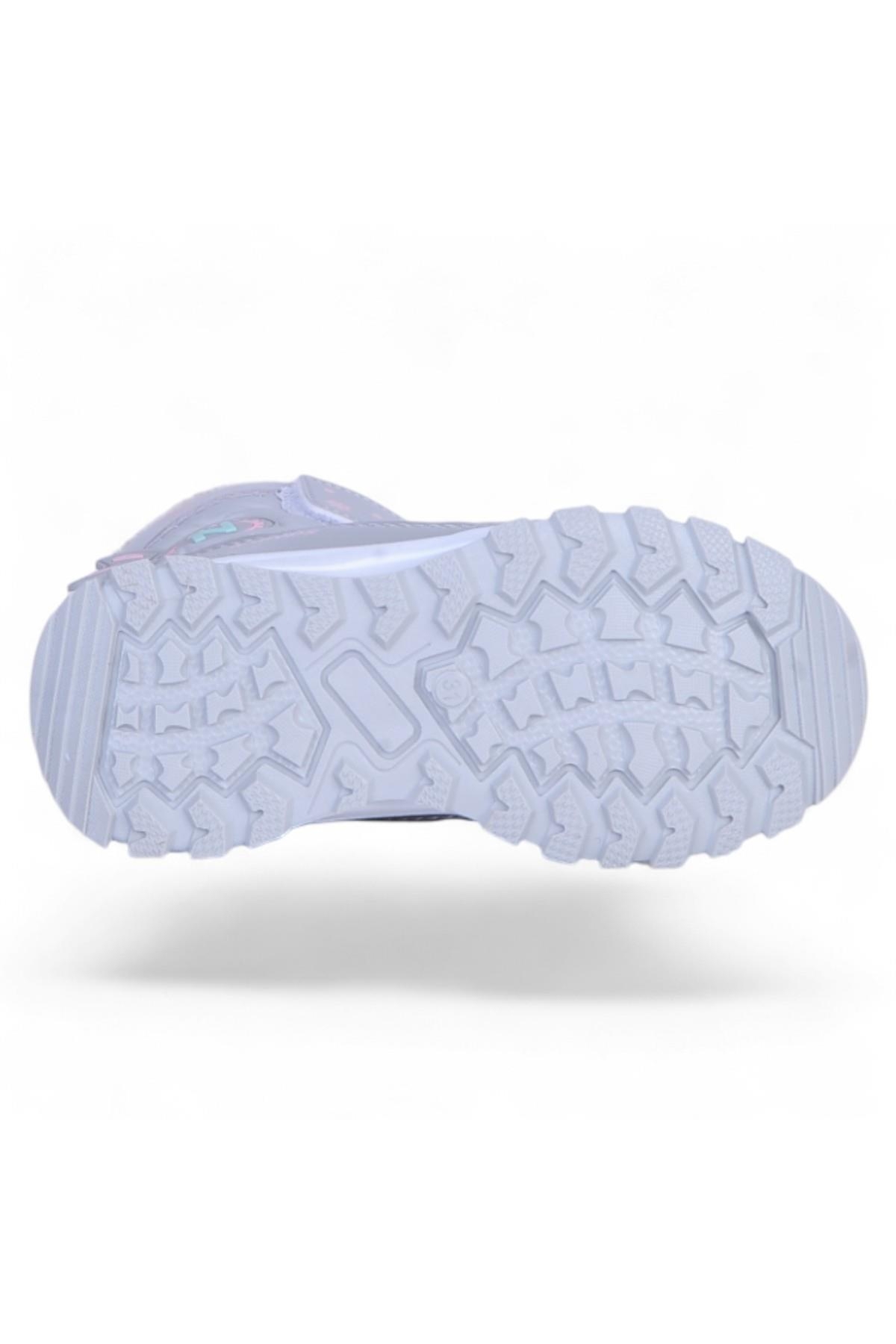 Skuaıter 014 Ndrps Gri Kürklü Kız Çocuk Bot - Görsel 5