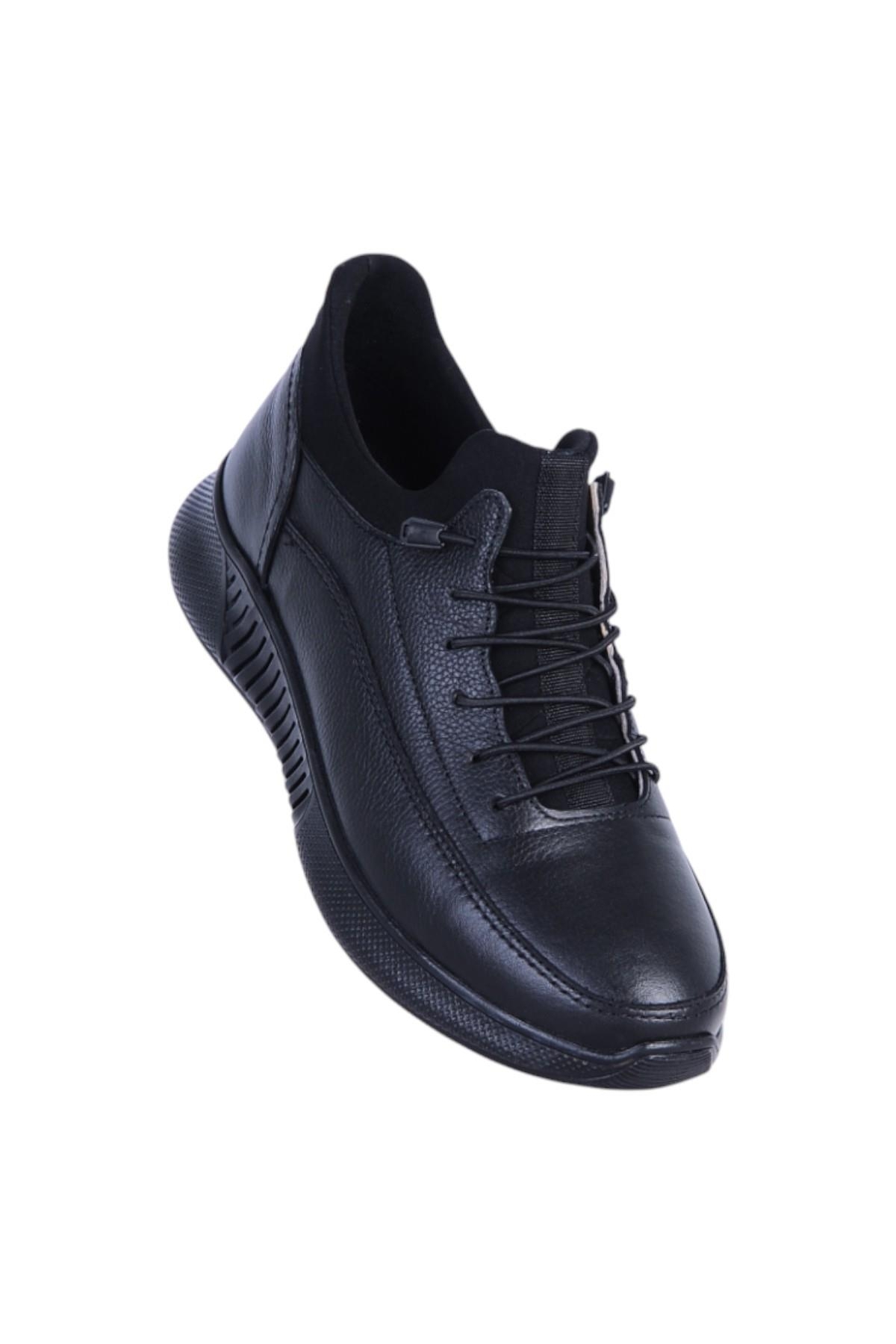 8351 Syh Milano Deri Erkek Casual Ayakkabı - Görsel 3