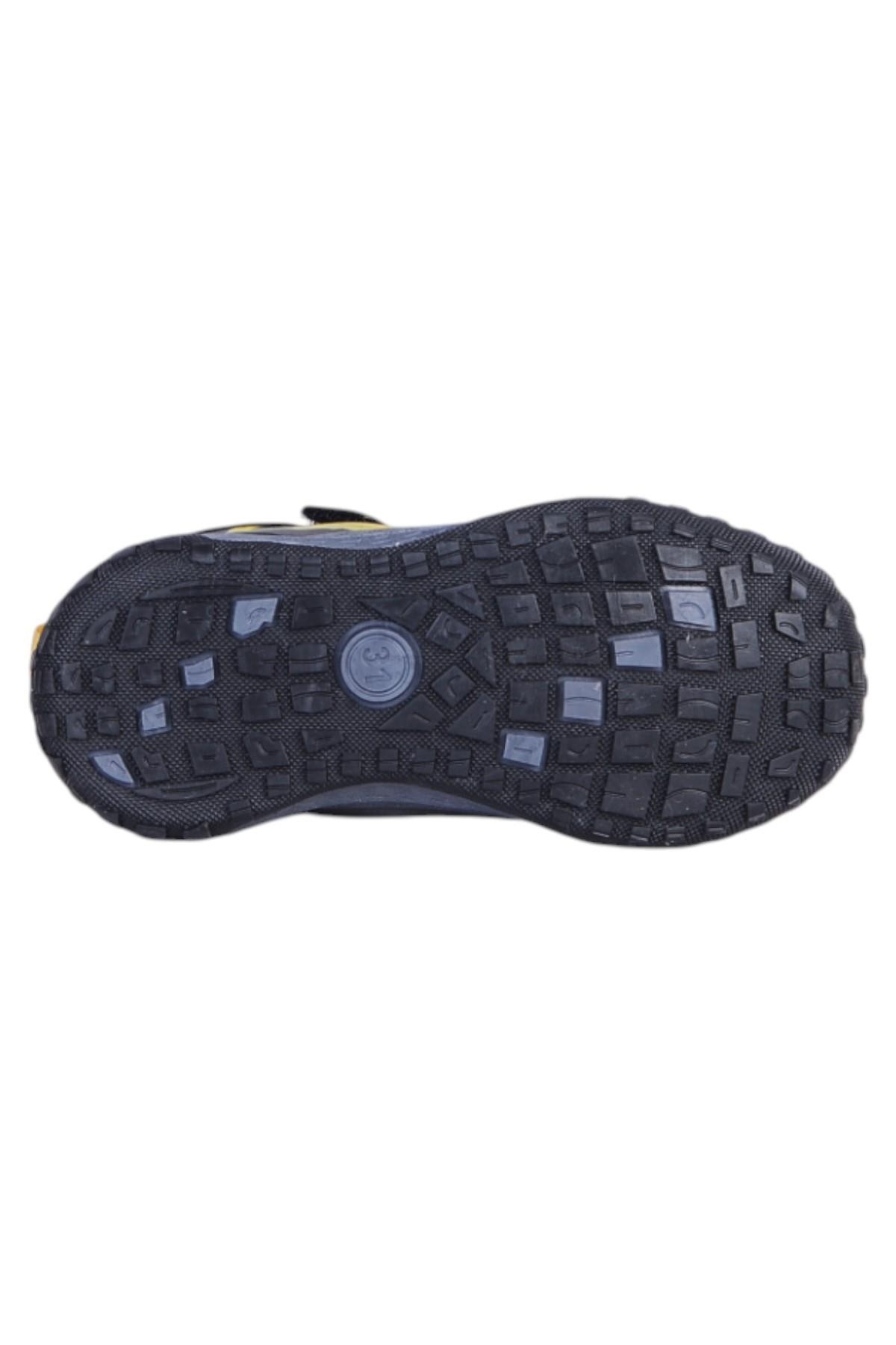 Wisco 064 Füme-Sarı Erkek Çocuk Kürklü Bot - Görsel 5