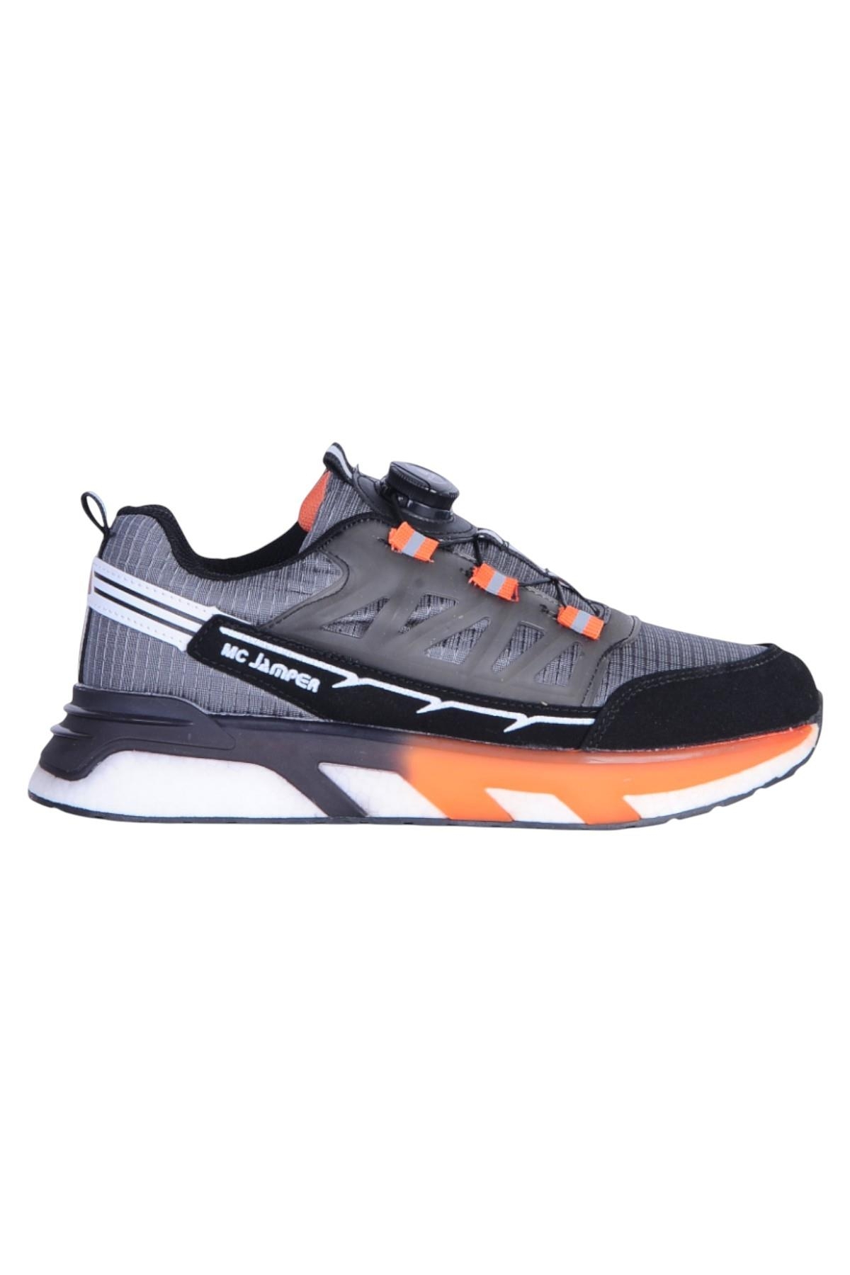 Mc 2296 Syh-Füme Akıllı Bağcık Erkek Sneaker Ayakkabı - Görsel 2