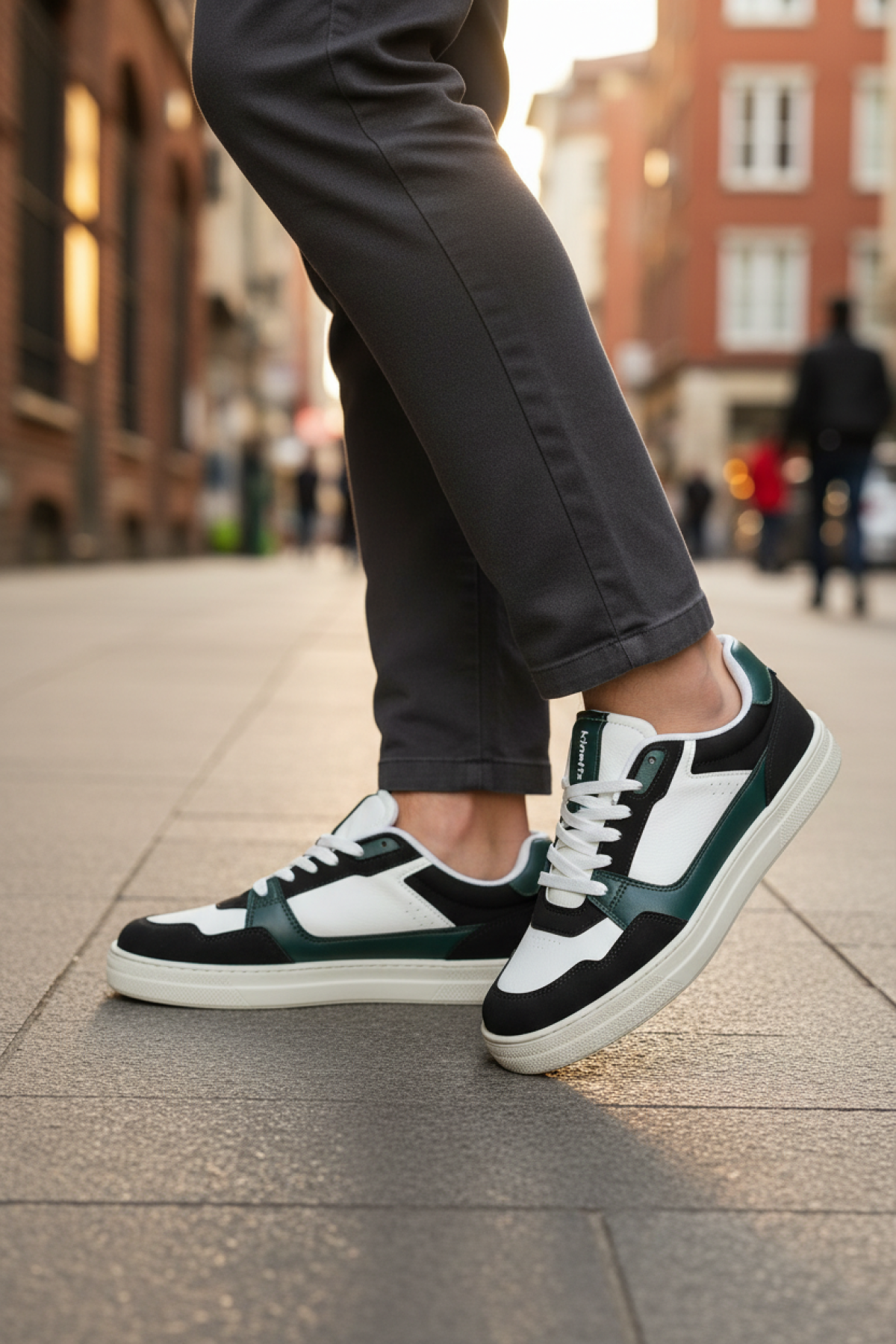 BELPER 5PR Yeşil Erkek Sneaker - Görsel 3