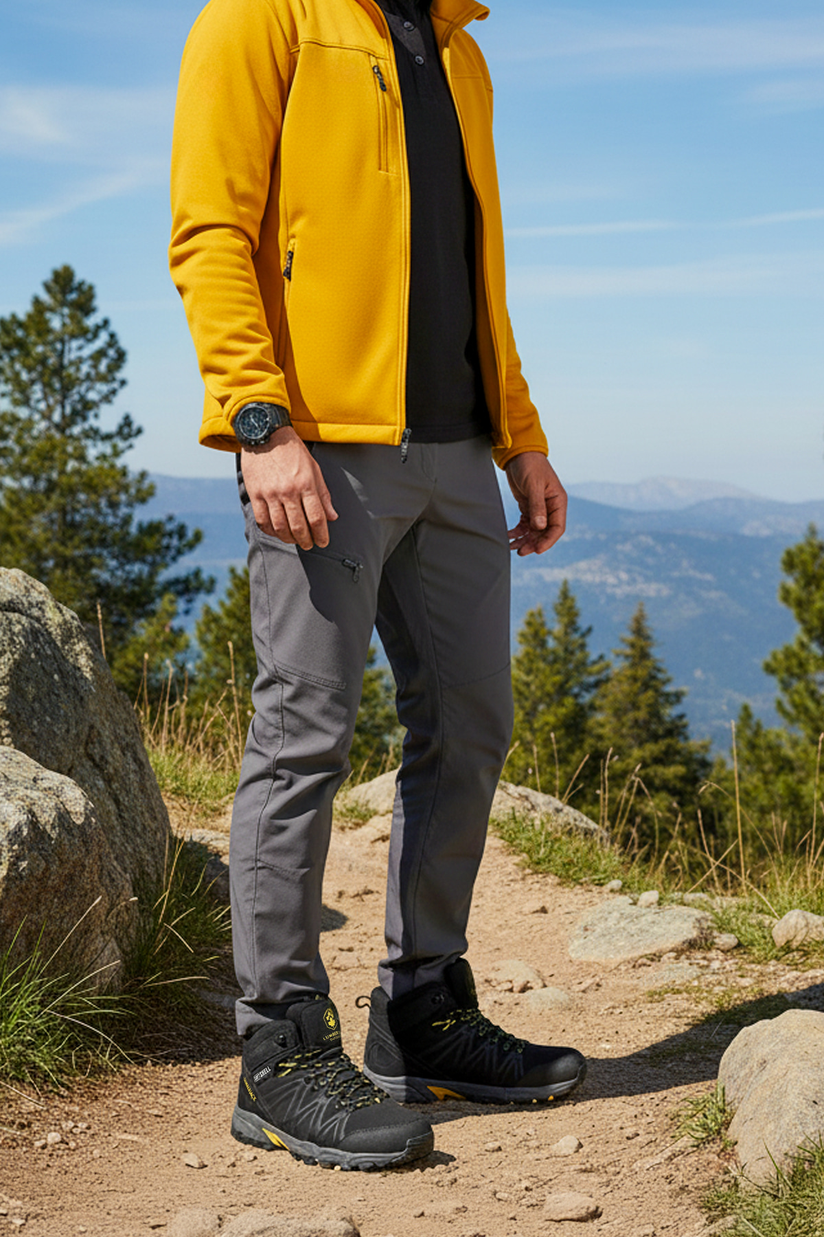 Lumberjack SHELL HI 5PR Siyah Erkek Outdoor Bot - Görsel 3