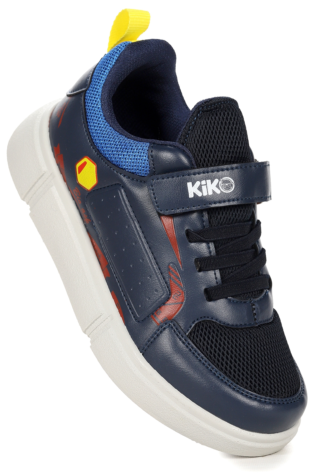 Bave Cırtlı Fileli Kız/Erkek Çocuk Spor Ayakkabı Lacivert - Görsel 2