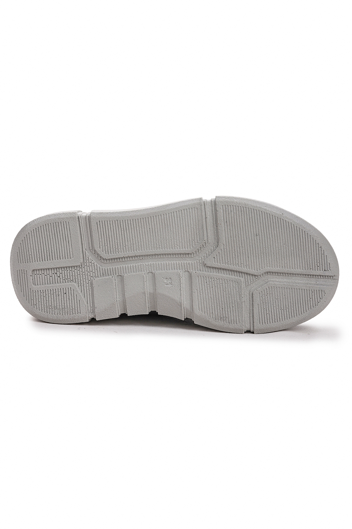 Bave Cırtlı Fileli Kız/Erkek Çocuk Spor Ayakkabı Füme - Siyah - Görsel 6