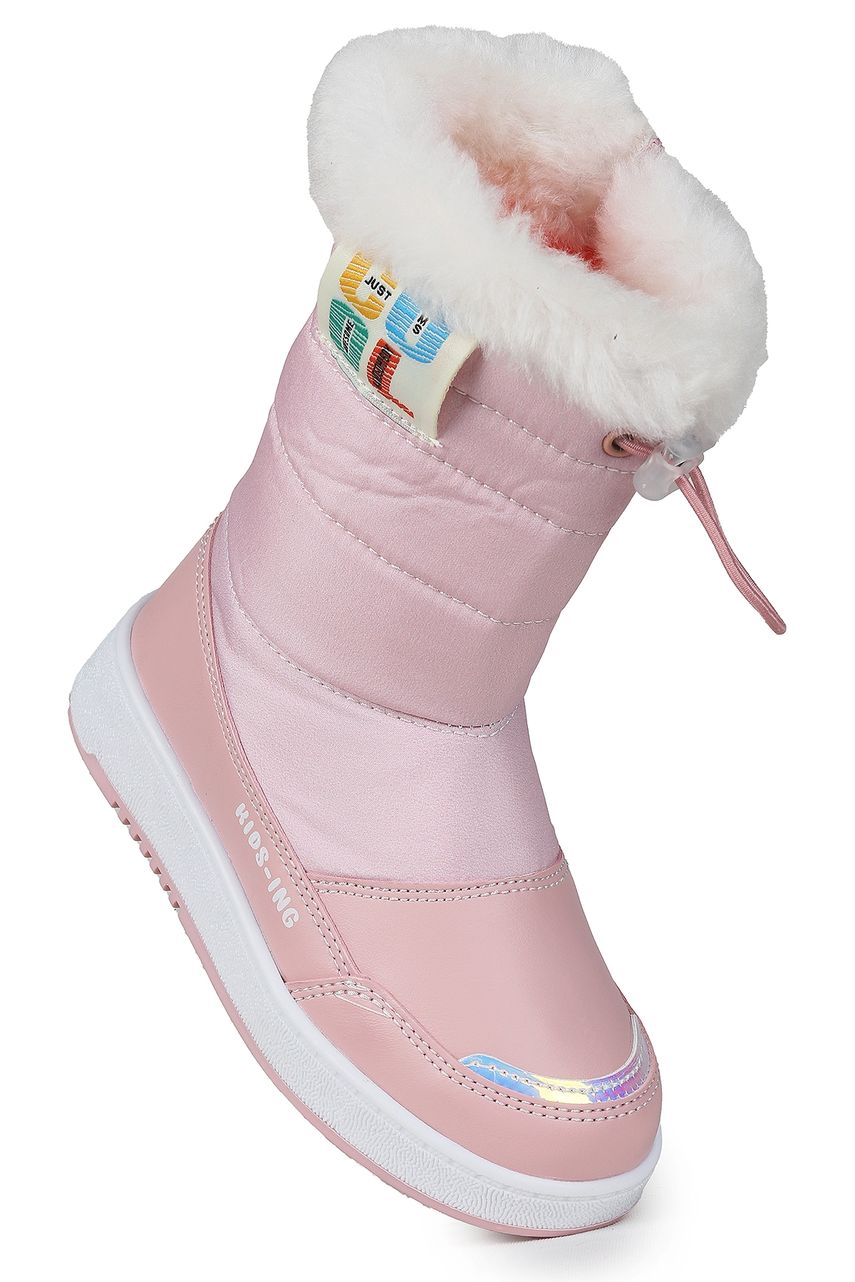 Kiko Kids Kiko Kids Pembe Havana Fermuarlı Günlük Kız Çocuk Kar Botu Pudra | Flo Pembe - 2. görsel