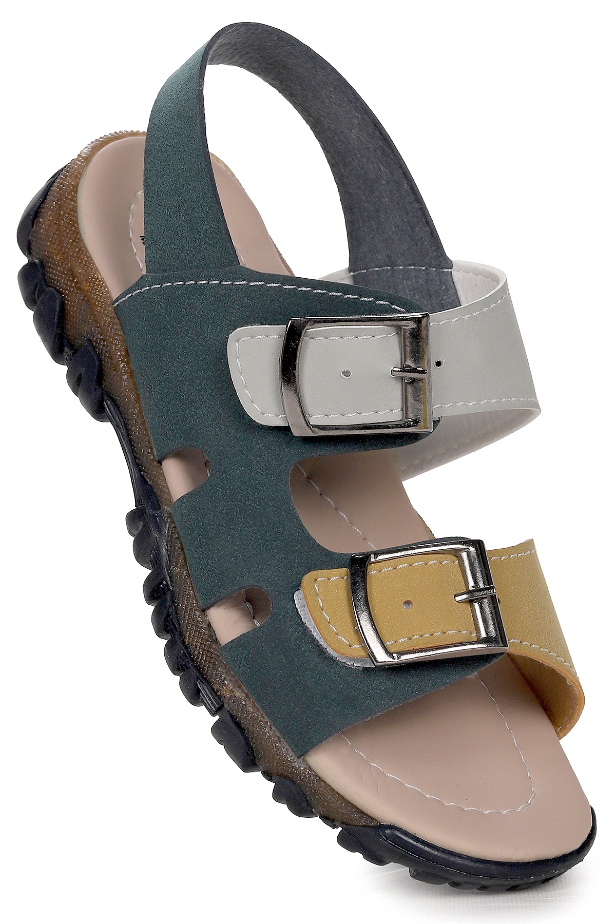 Erkek Çocuk Sandalet Arz 2359 Petrol - Sarı - Görsel 2