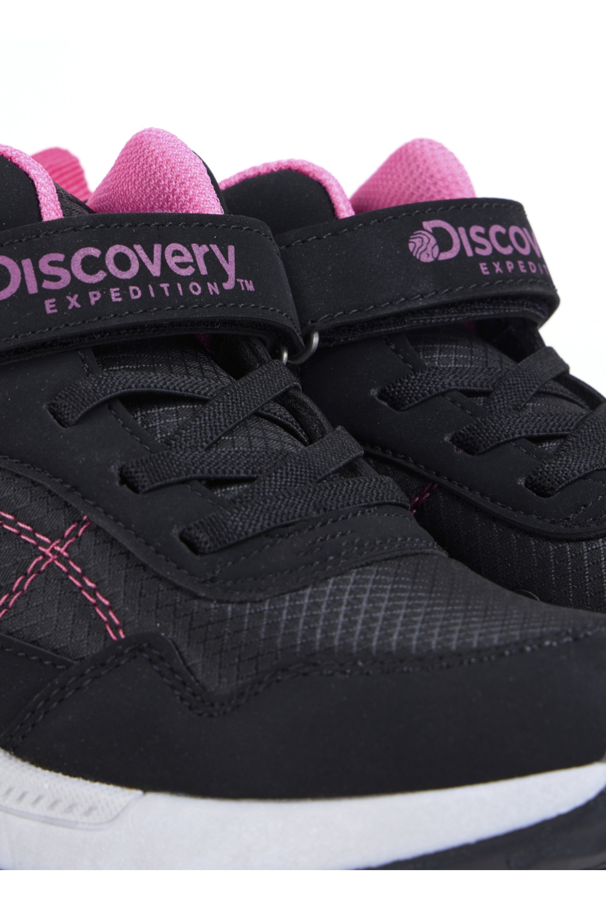 Discovery Expedition Discovery Expedition %50 Pvc, %50 Polyester Pembe - Siyah Kız Çocuk Bot FRACO-G Outdoor Ayakkabı | Flo Pembe - 6. görsel