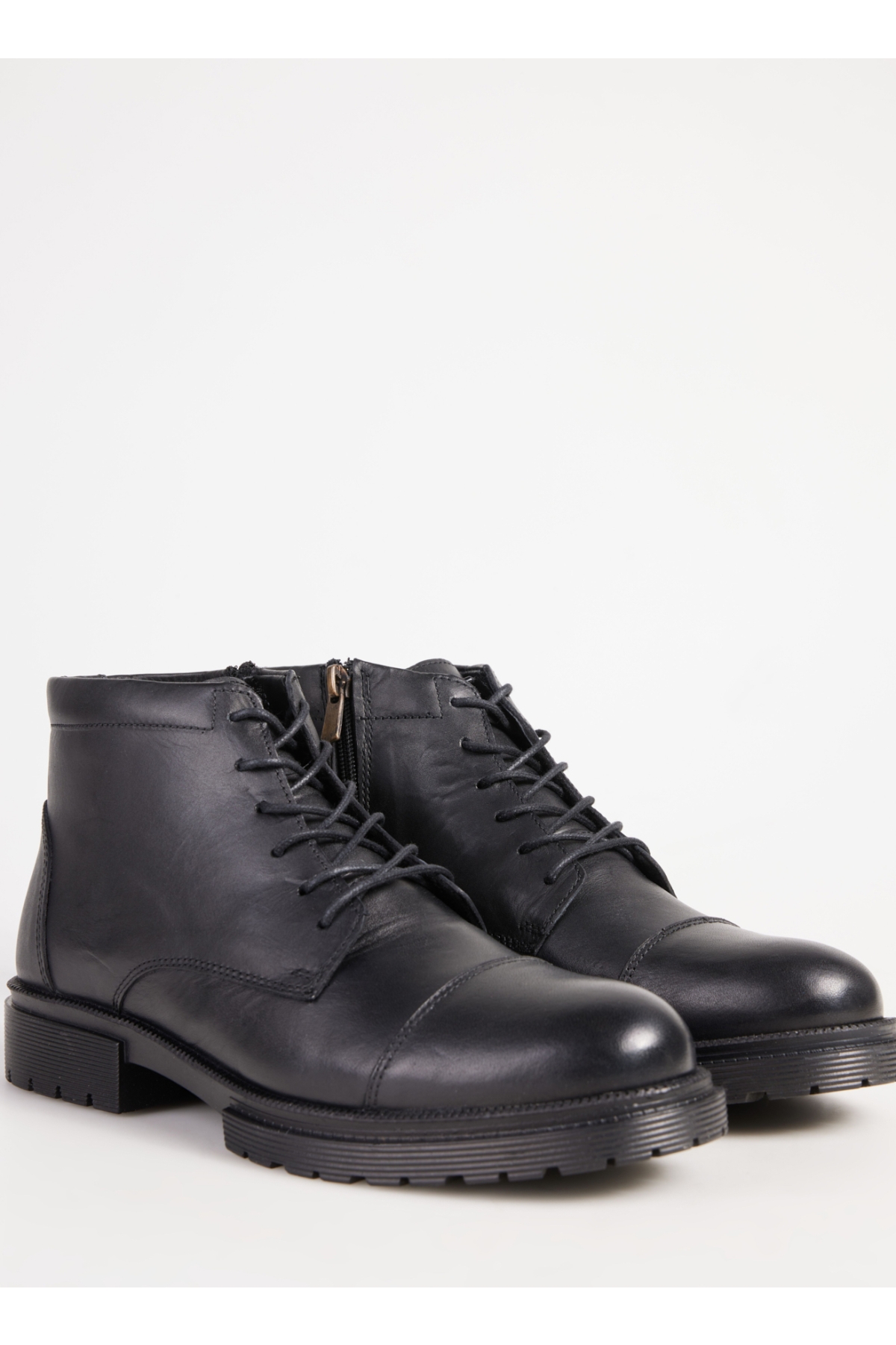 F By Fabrika F By Fabrika Siyah Erkek Deri Bot HART | Flo Siyah - 4. görsel