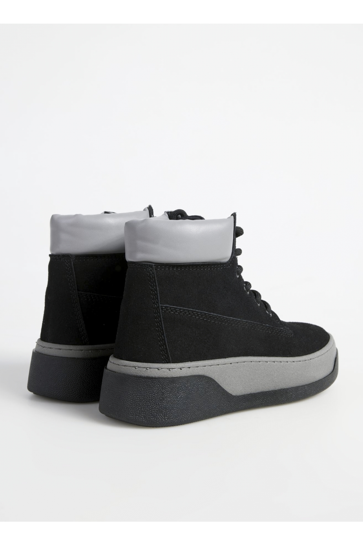 F By Fabrika F By Fabrika Siyah-Gri Kadın Bot AVA | Flo Siyah - 4. görsel