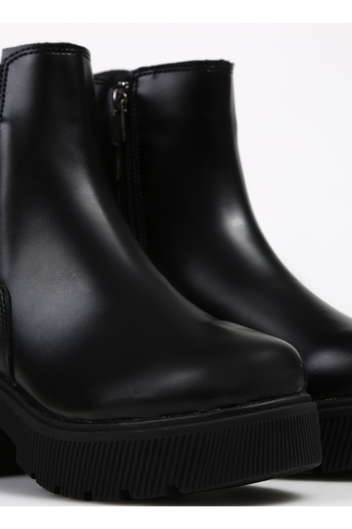 F By Fabrika F By Fabrika Siyah Kadın Topuklu Bot MANOEL | Flo Siyah - 6. görsel