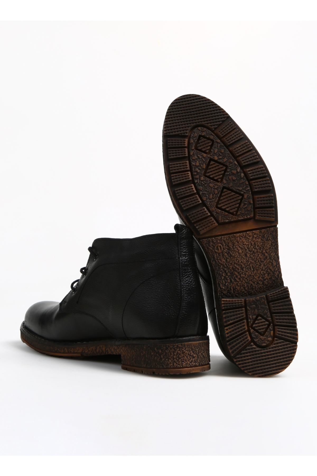 F By Fabrika F By Fabrika Siyah Erkek Deri Bot FERRONI Flo'da! Siyah - 5. görsel