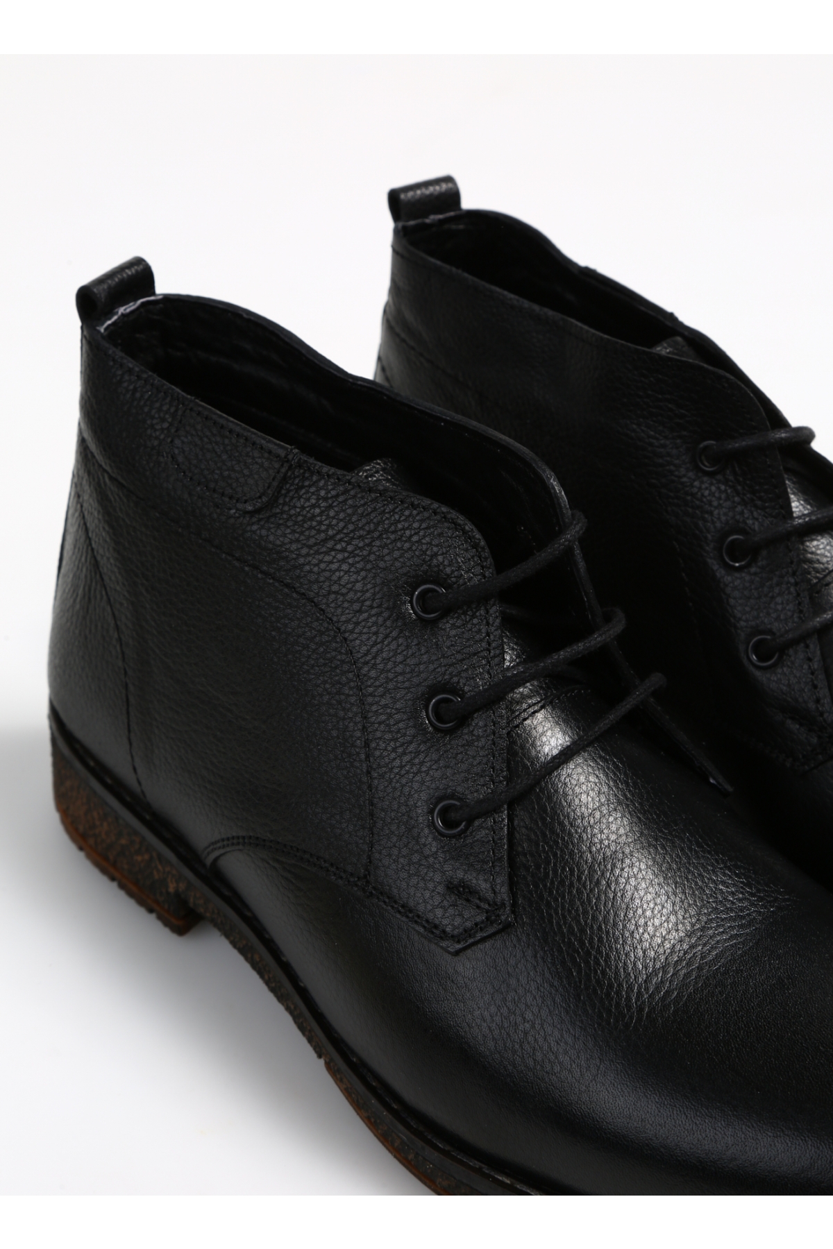 F By Fabrika F By Fabrika Siyah Erkek Deri Bot FERRONI Flo'da! Siyah - 6. görsel