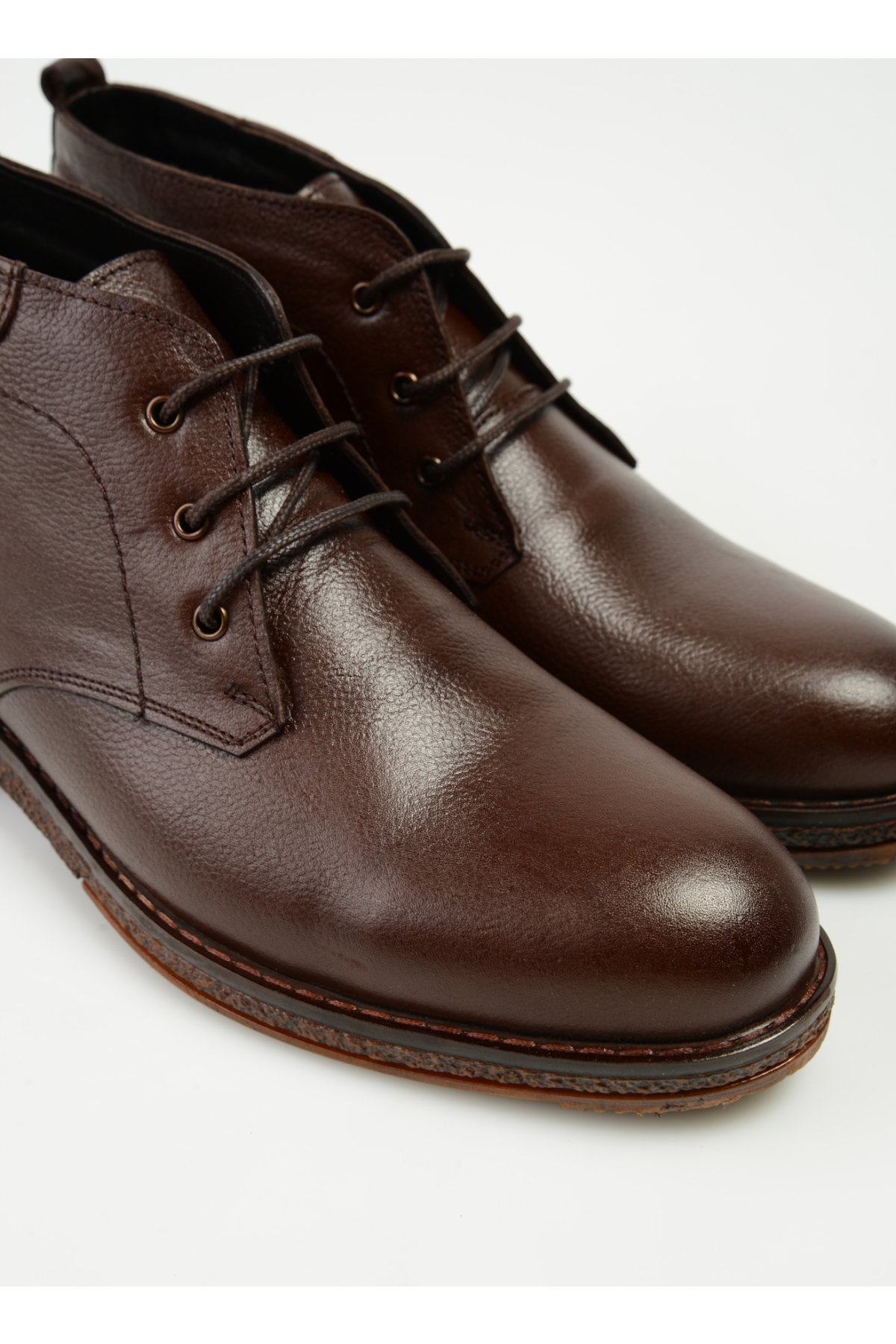 F By Fabrika F By Fabrika Kahverengi Erkek Deri Bot FERRONI Flo'da! Kahverengi - 6. görsel