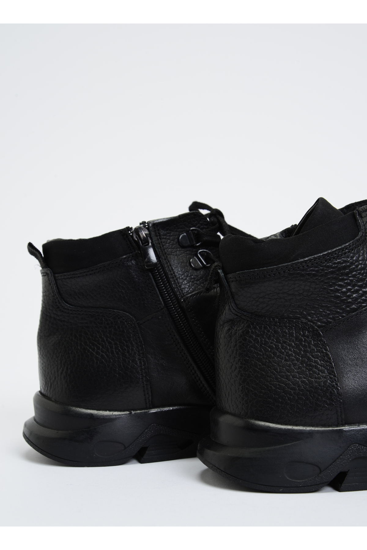 F By Fabrika F By Fabrika Deri Siyah Erkek Bot GARMENT Flo'da! Siyah - 5. görsel