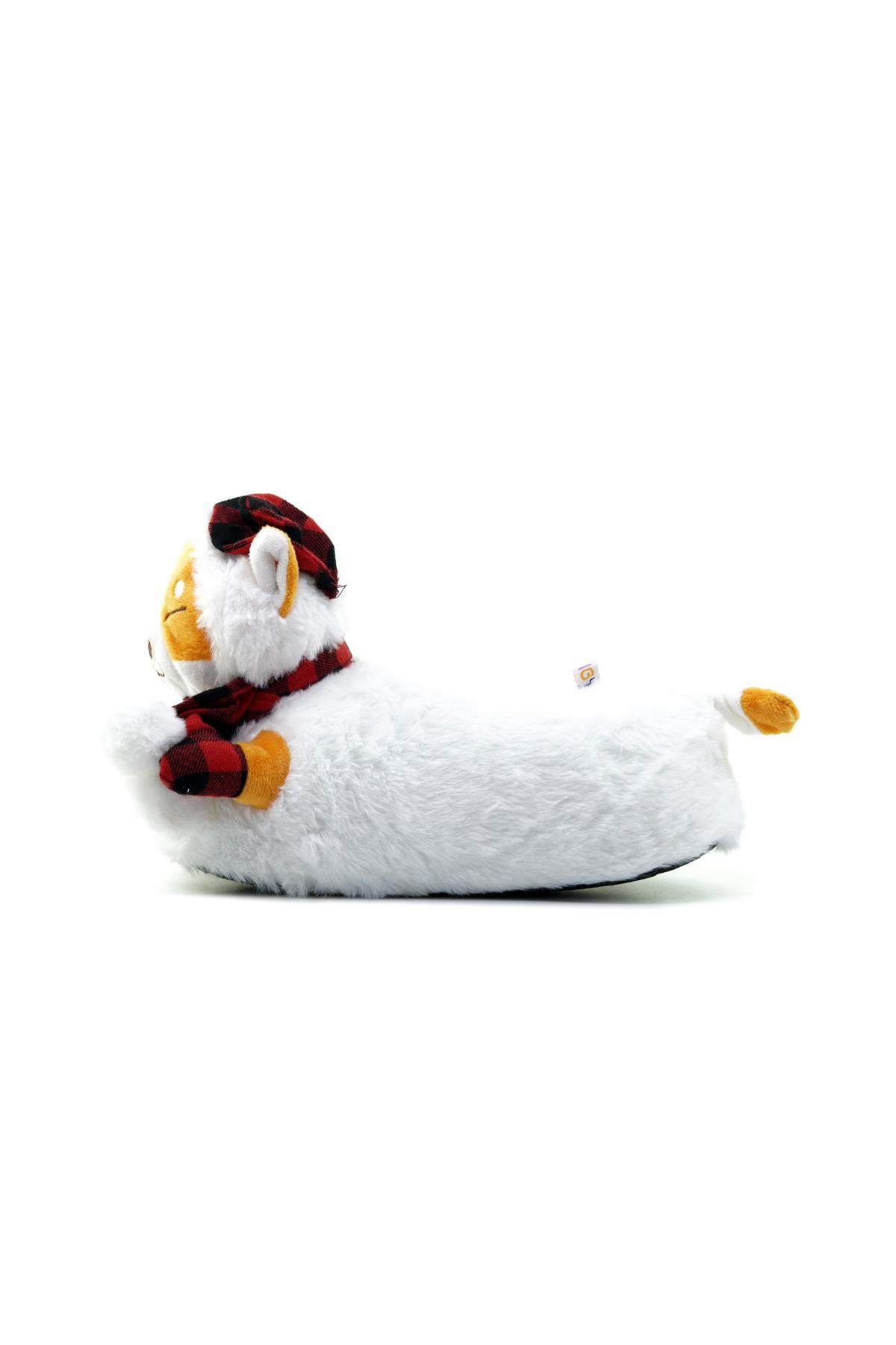 Twıgy Eskimo Unısex Hayvanlı Panduf (36-41) 23k T-eskimo Z Beyaz - Görsel 3