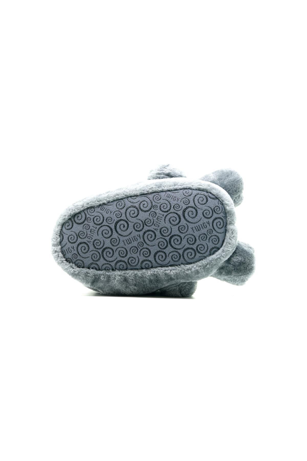 Twıgy Monkey Unısex Hayvanlı Panduf (36-43) 22k T-monkey U Gri - Görsel 6