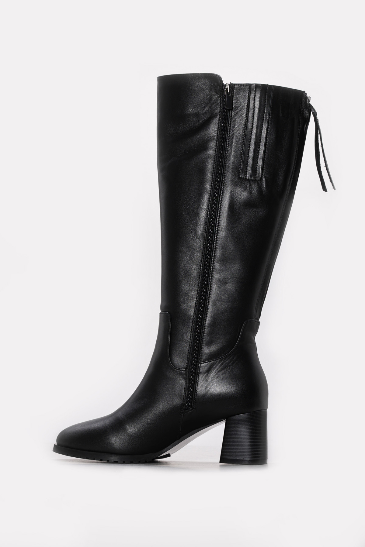 Hakiki Deri Kürklü Kadın Klasik Çizme 064YZA858 - Görsel 3