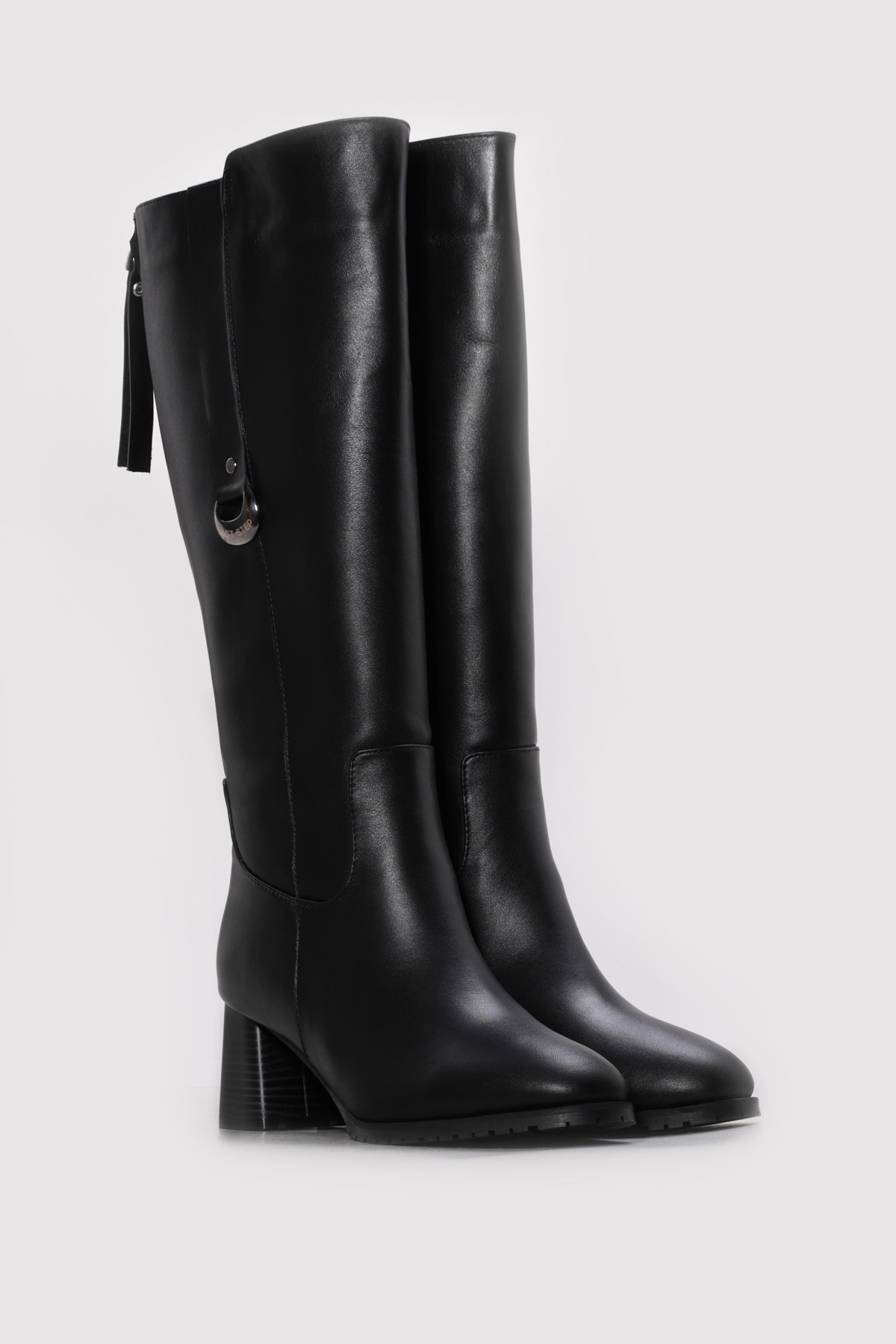 Hakiki Deri Kürklü Kadın Klasik Çizme 064YZA858 - Görsel 5