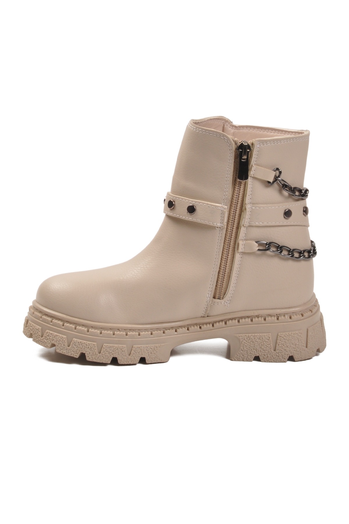 Bej İçi Polarlı Kaymaz Kız Çocuk Bot Dante F - Görsel 3