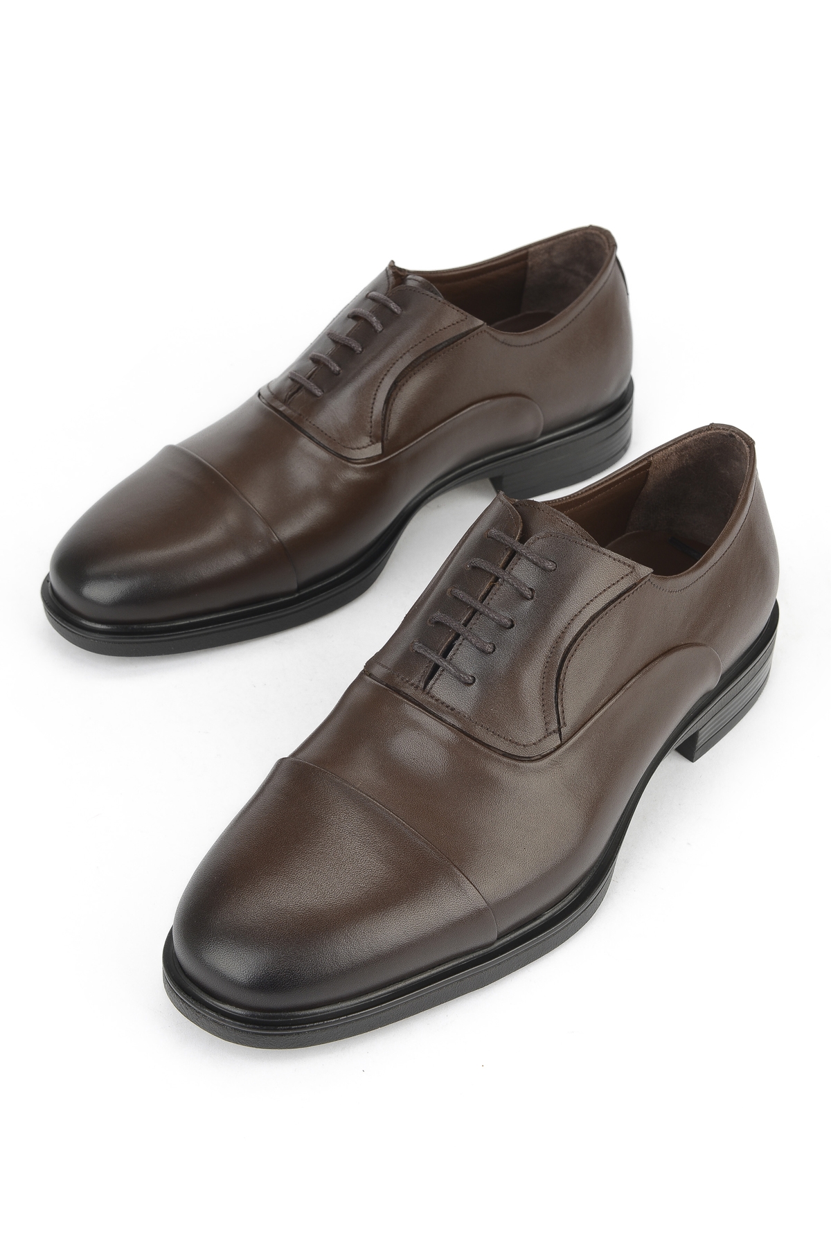 Erkek Hakiki Deri Ayakkabı 153745Z276141 Kahve - Görsel 6