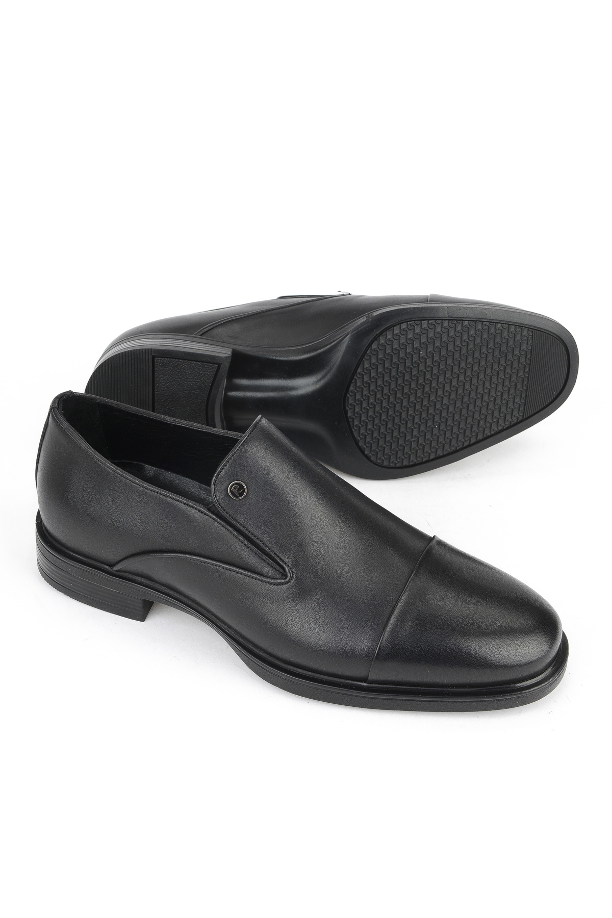 Erkek Hakiki Deri Ayakkabı 153745Z27617 Siyah - Görsel 5