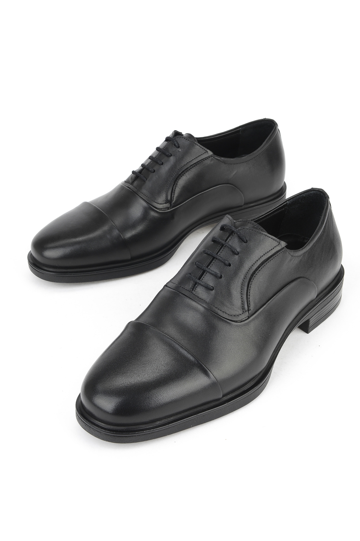 Erkek Hakiki Deri Ayakkabı 153745Z276141 Siyah - Görsel 6