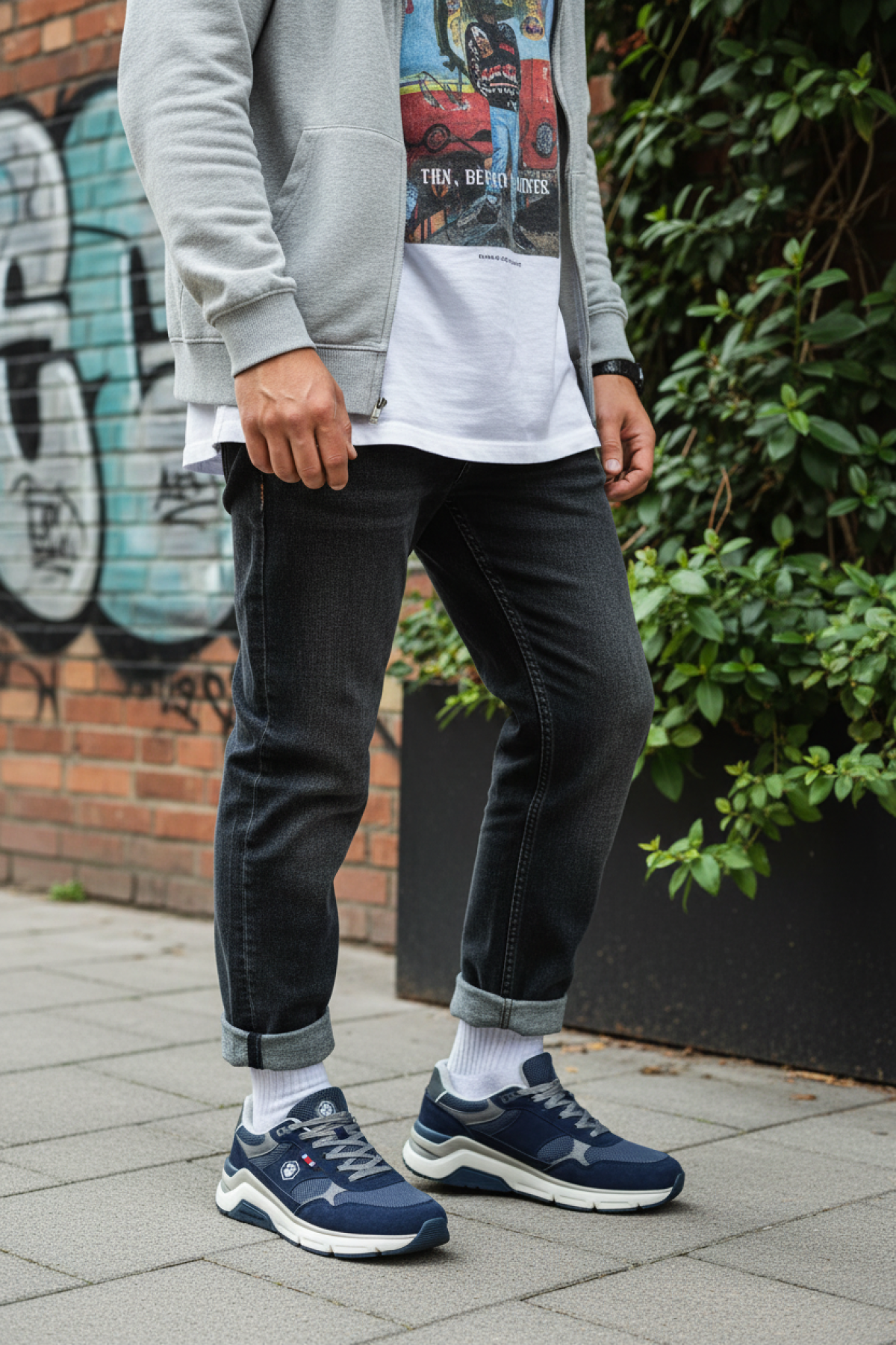 ROLANDO 5PR Mavi Erkek Spor Ayakkabı - Görsel 3