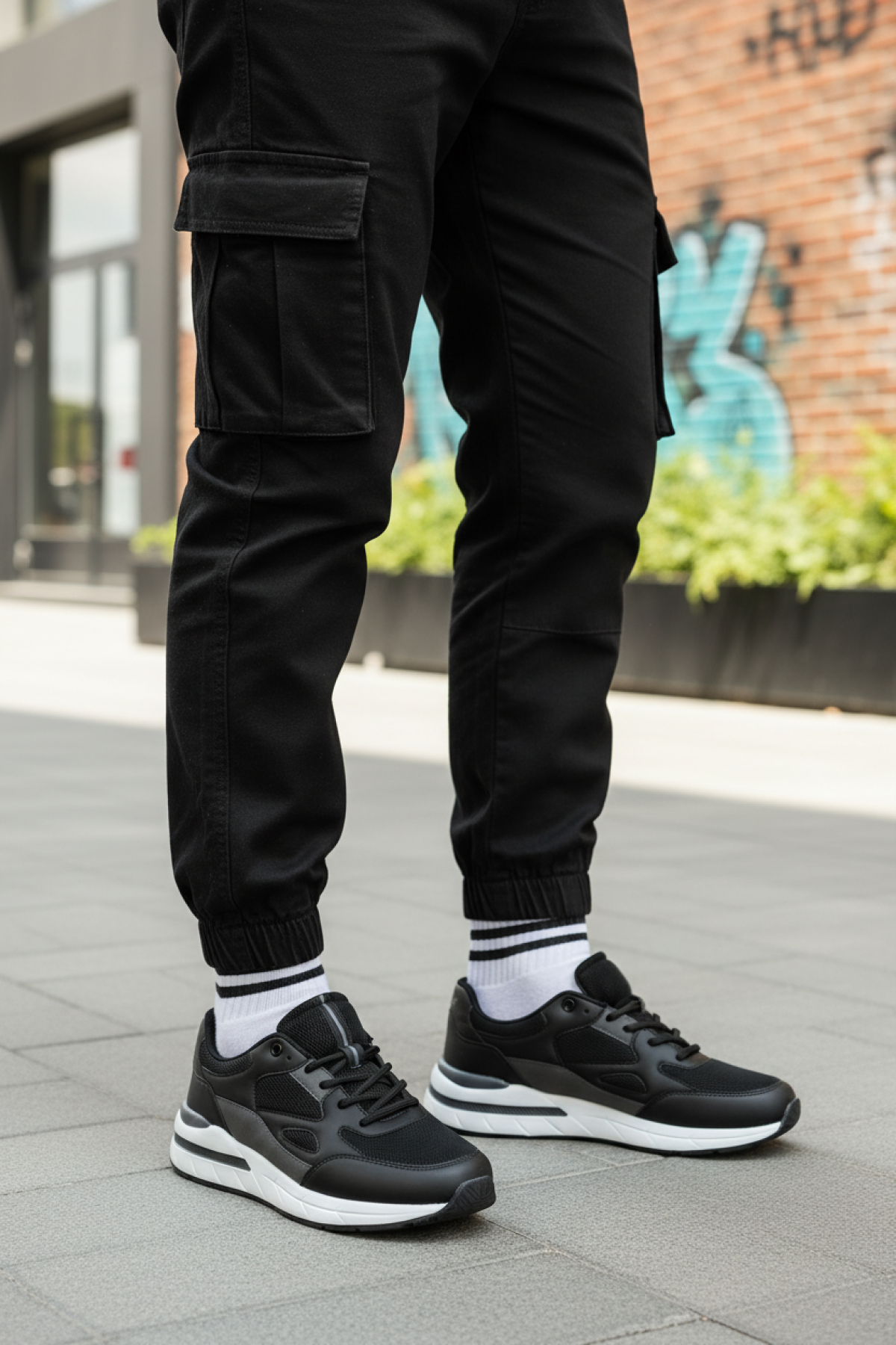 ETNA 5PR Siyah Erkek Spor Ayakkabı - Görsel 3