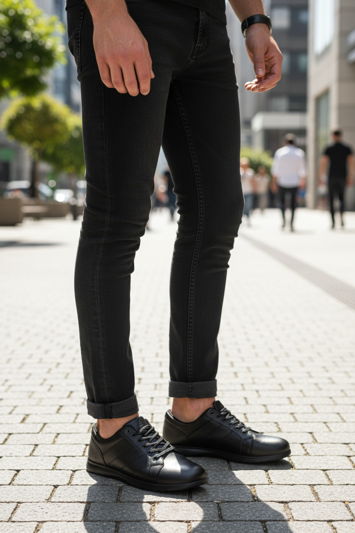 RENDA 5PR Siyah Erkek Günlük Ayakkabı - Görsel 3