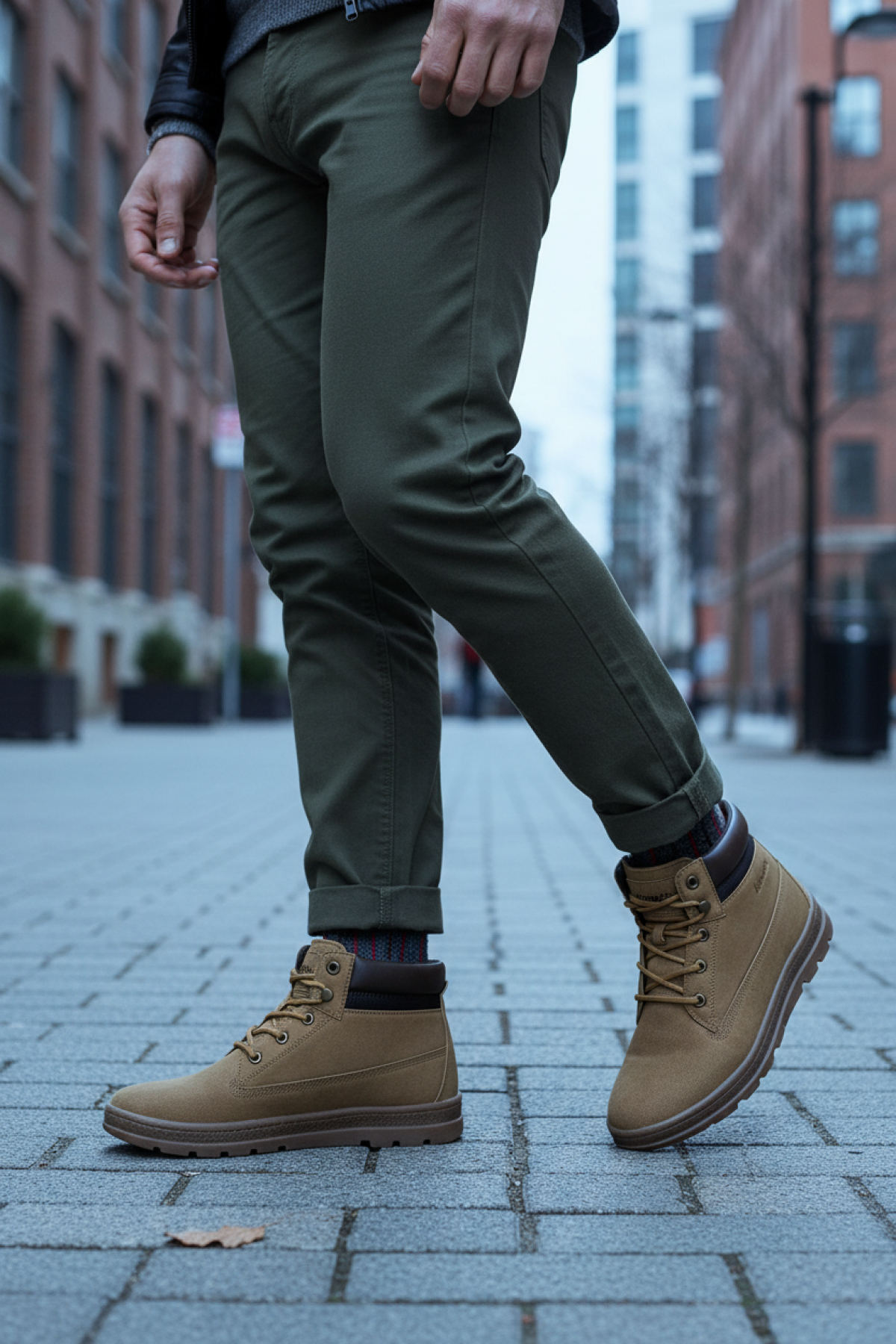 VOLKENN 5PR Taba Erkek Worker Bot - Görsel 3